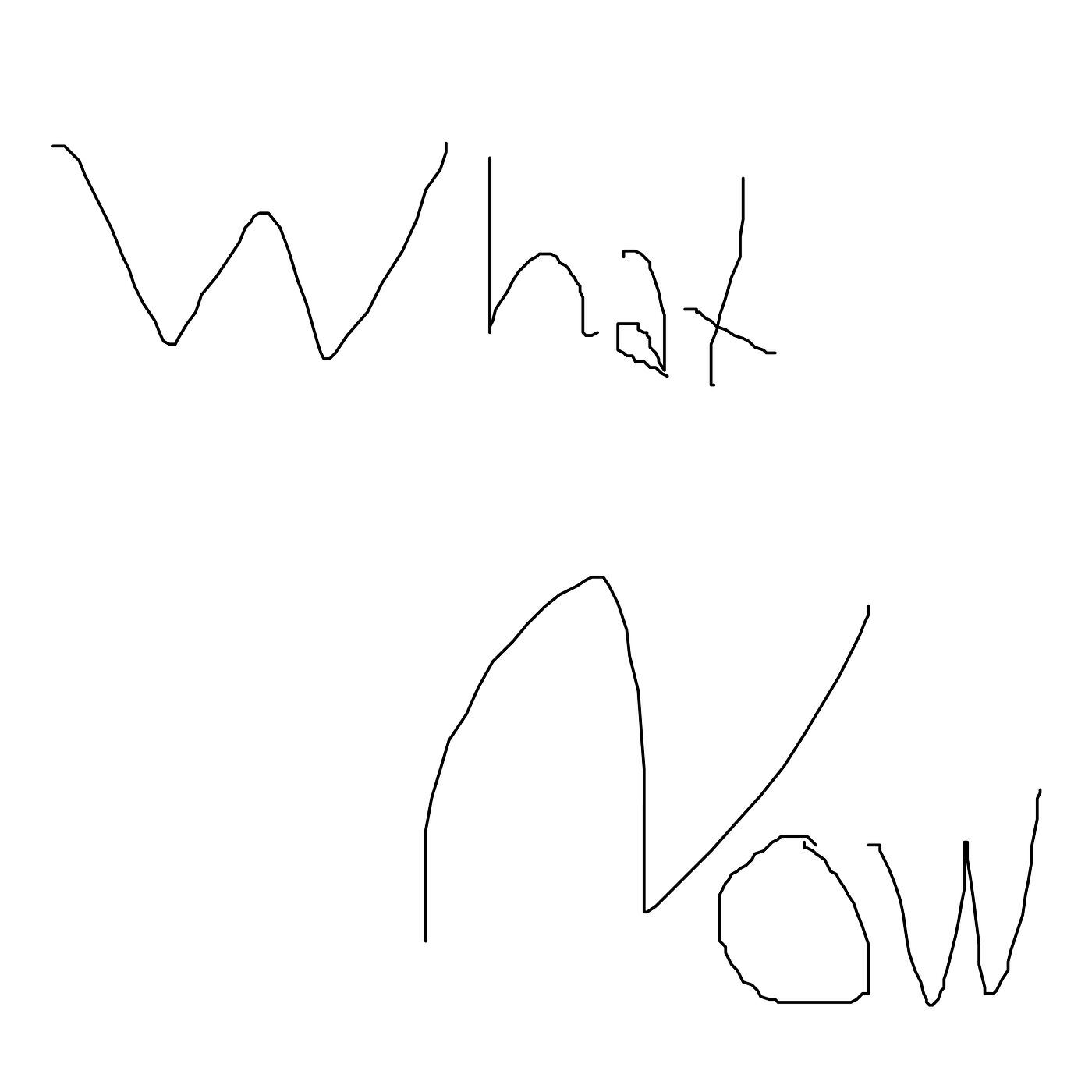 Релиз What Now