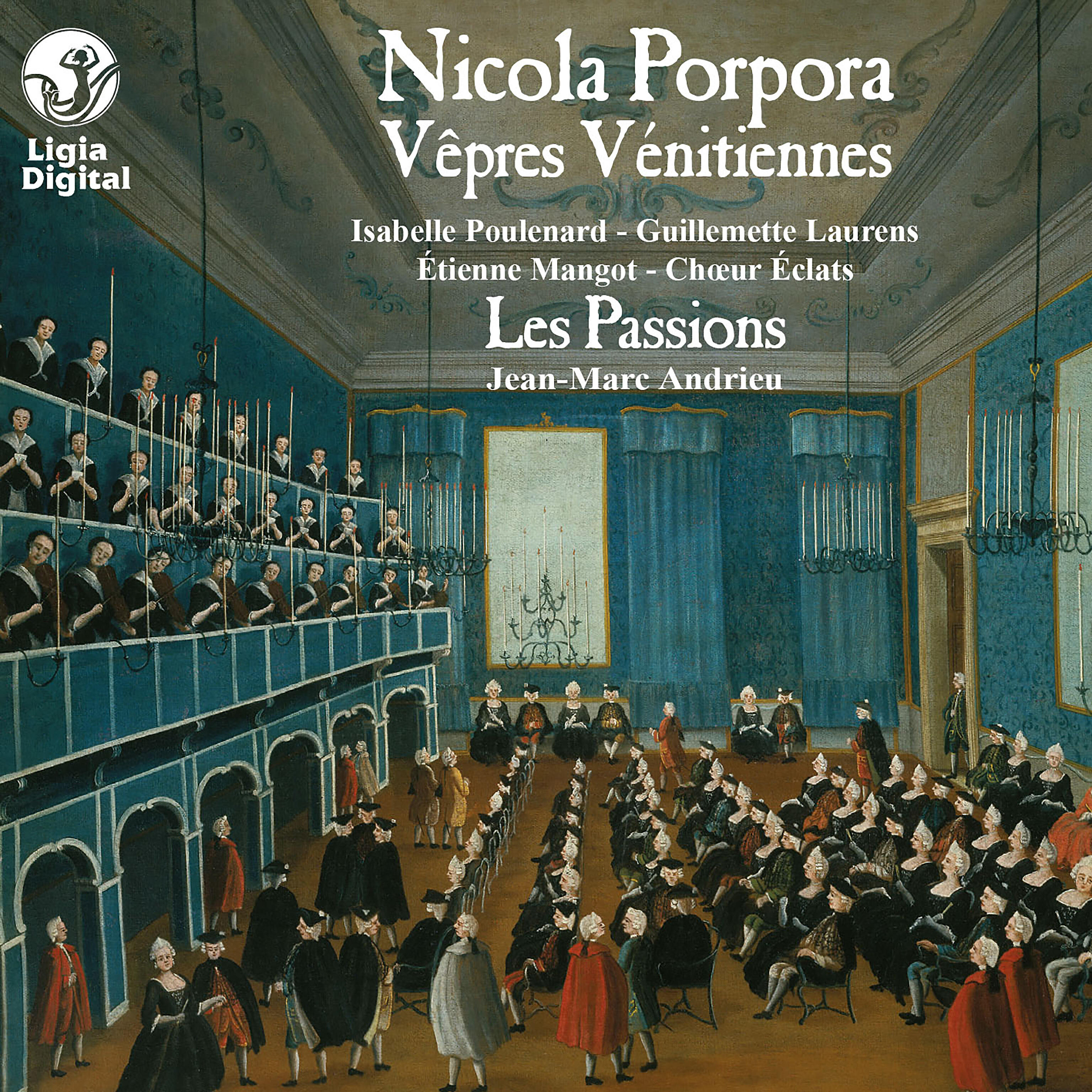 Релиз Porpora: Vêpres vénitiennes