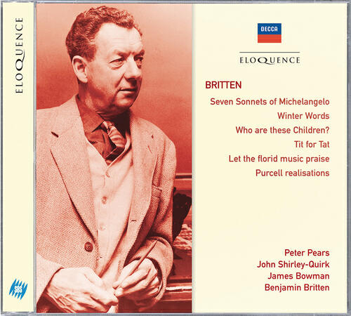 Релиз Britten: Seven Sonnets of Michelangelo; Winter Words; Who Are These Children?