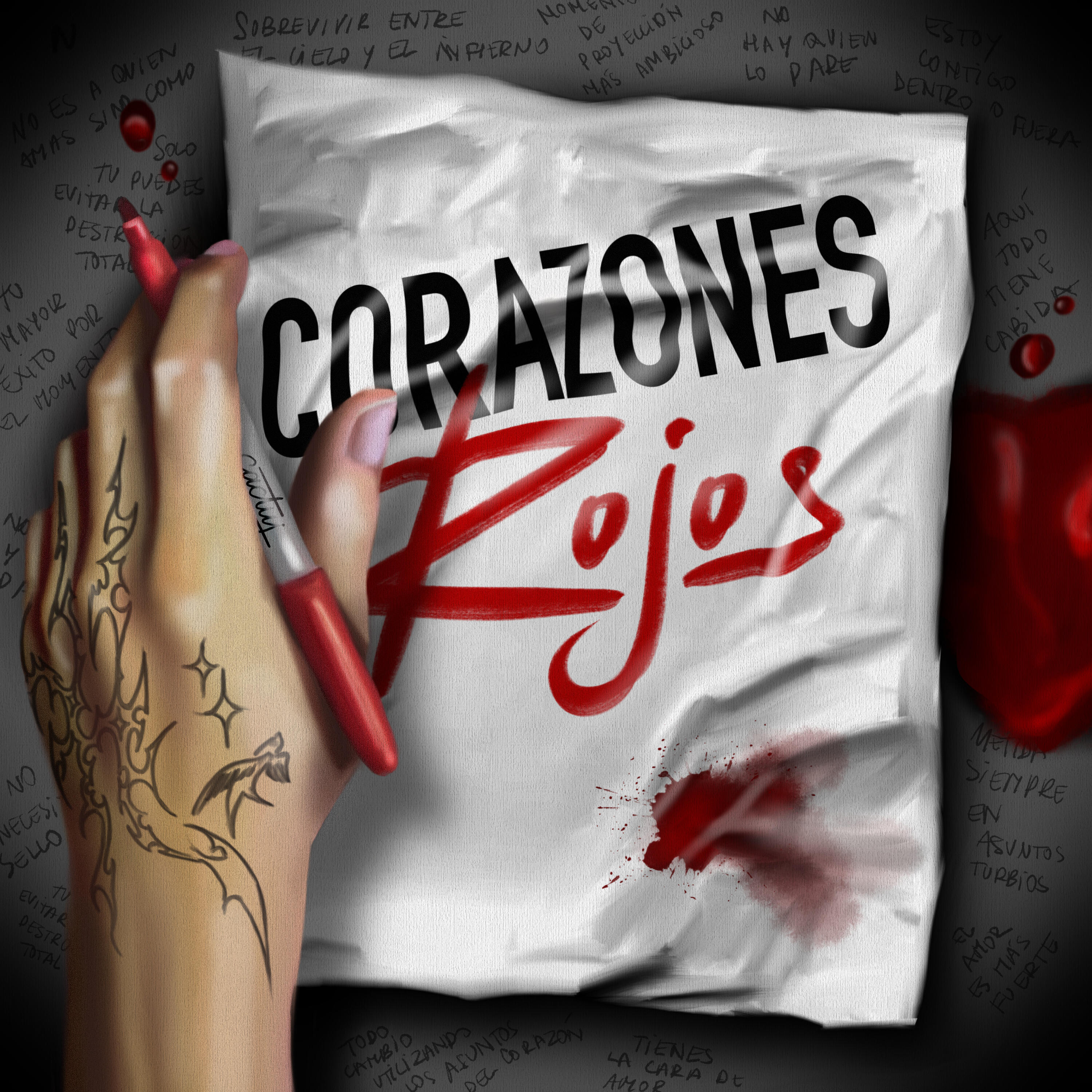 Релиз Corazones Rojos