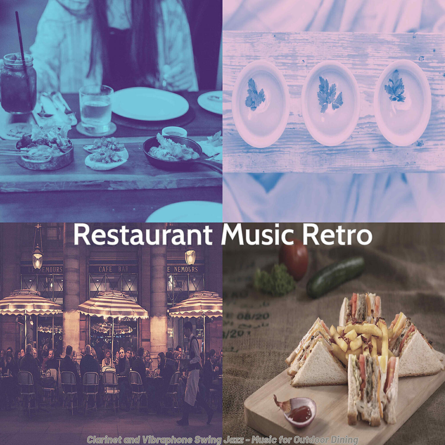 Релиз Clarinet and Vibraphone Swing Jazz - Music for Outdoor Dining