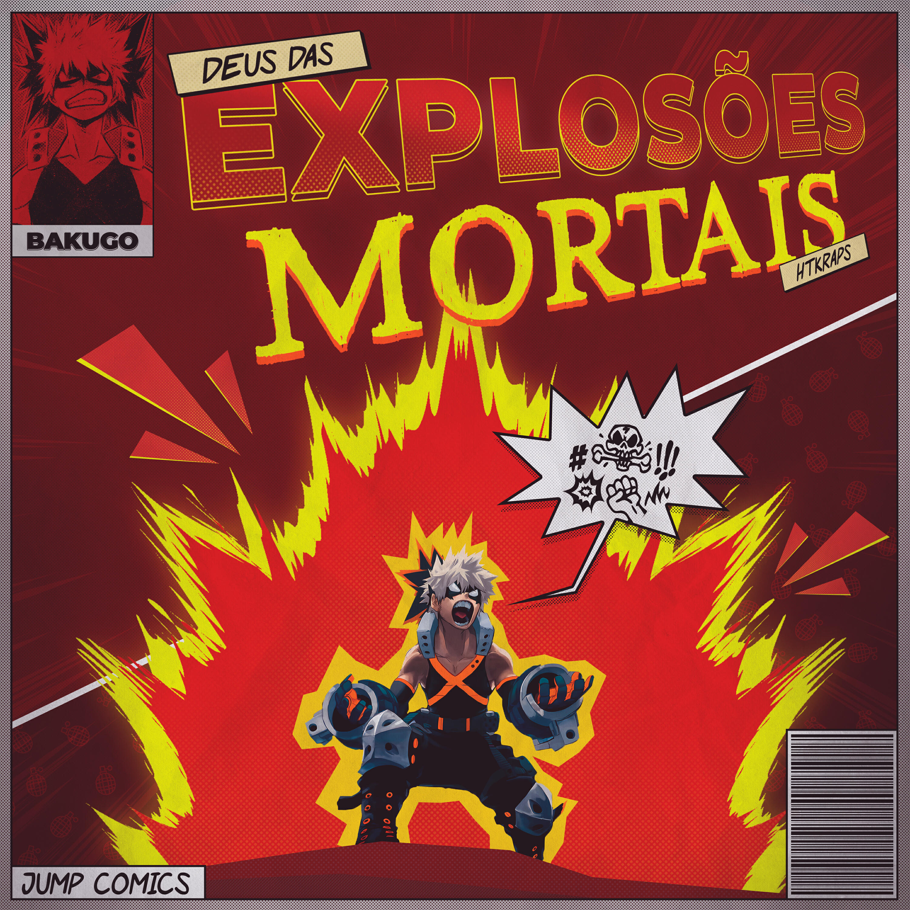 Релиз Deus das Explosões Mortais! (Katsuki Bakugo Rap)
