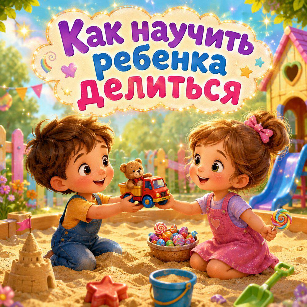 Релиз Как научить ребёнка делиться (Детская обучающая песня)