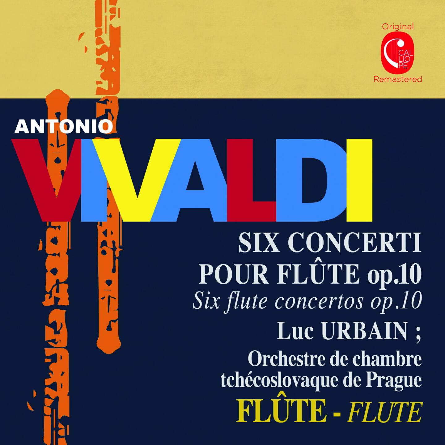 Релиз Vivaldi: Six concerti pour flûte, Op. 10