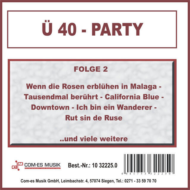 Релиз Ü 40 - Party, Folge 2