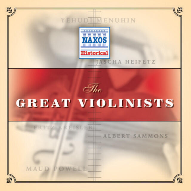 Релиз Great Violinists