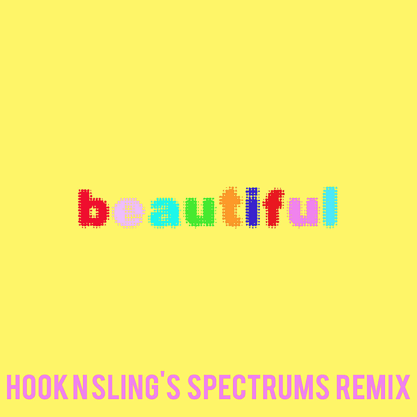 Релиз Beautiful (Bazzi vs. Hook N Sling's Spectrums Remix)