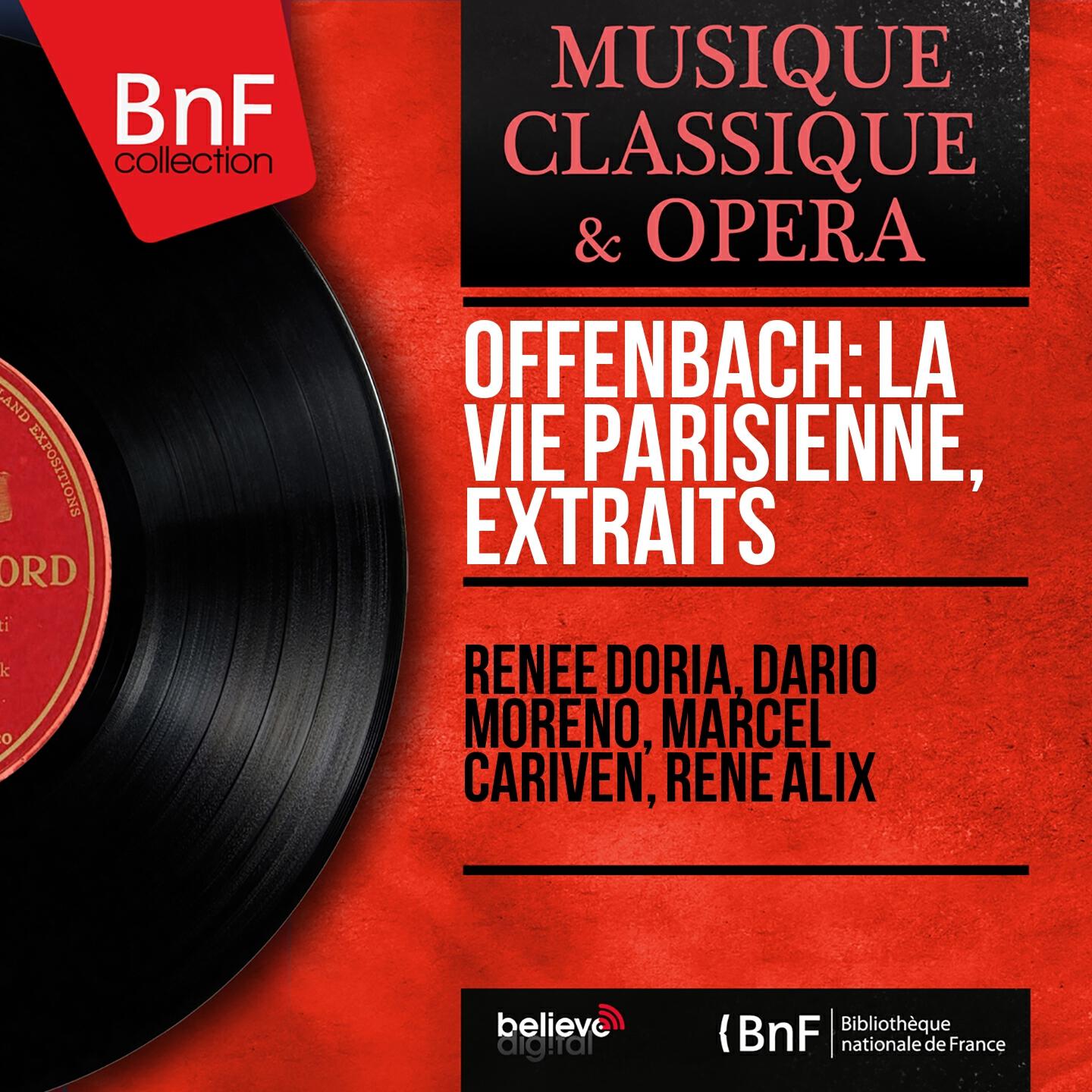Релиз Offenbach: La vie parisienne, extraits (Mono Version)