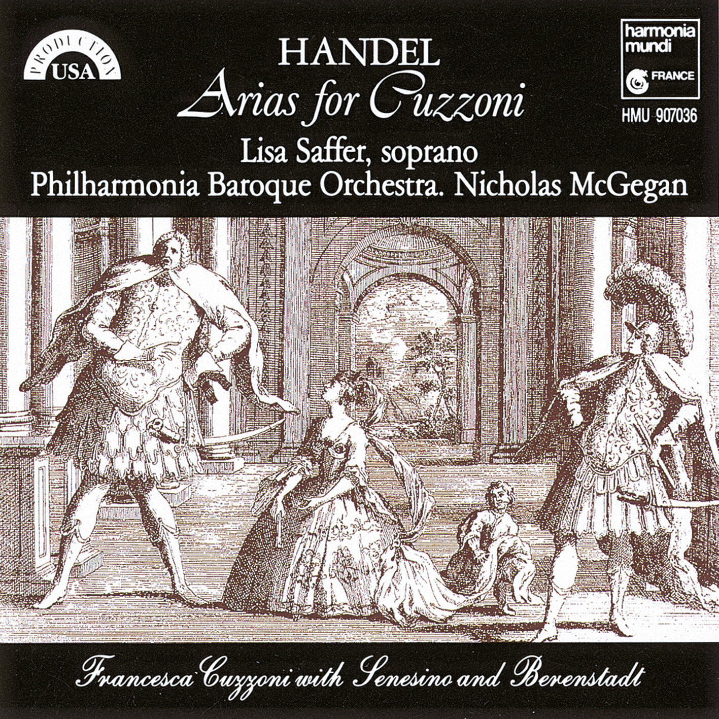 Релиз Handel: Arias for Cuzzoni