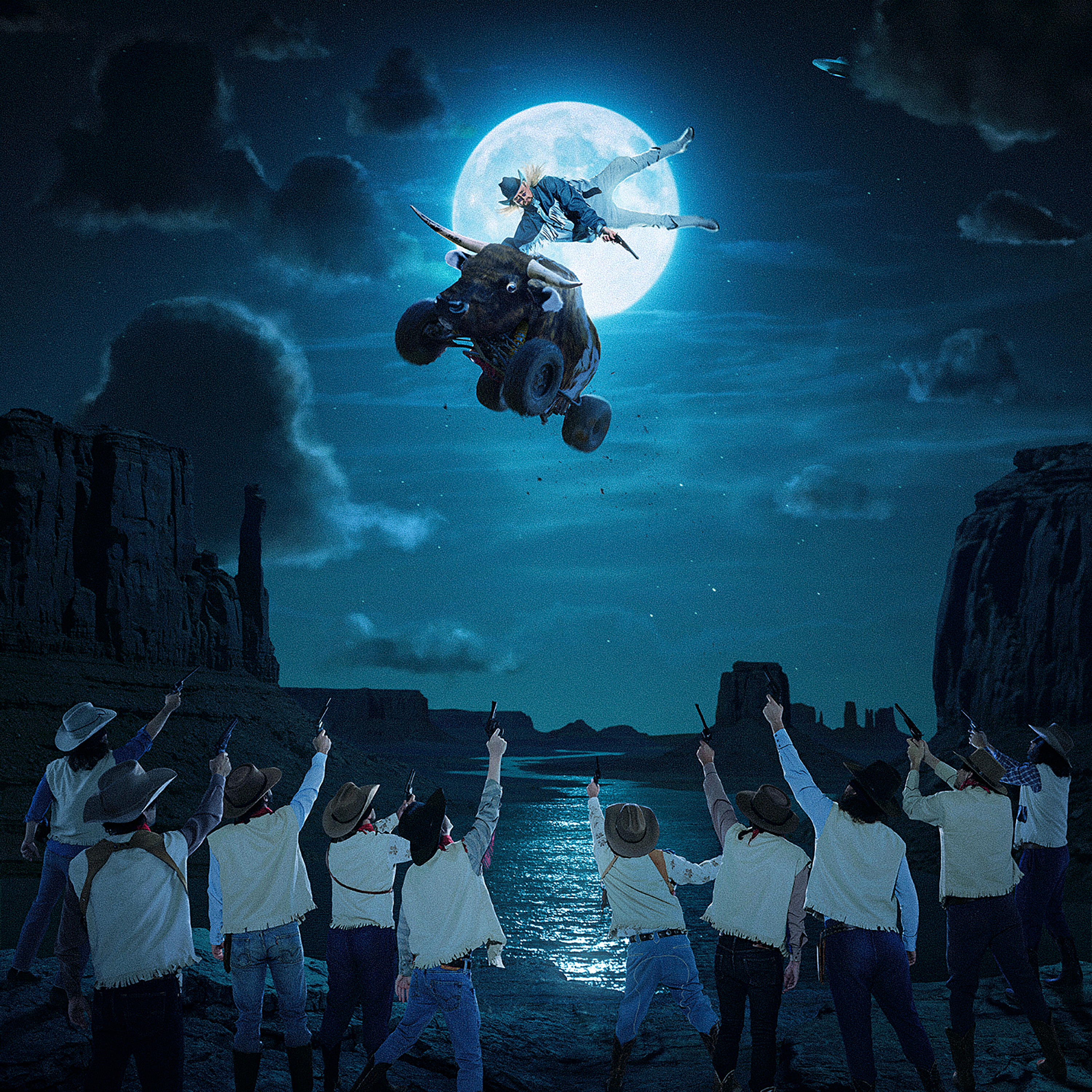 Релиз Cowboy Tears Drown the World in a Swimming Pool of Sorrow (Deluxe)