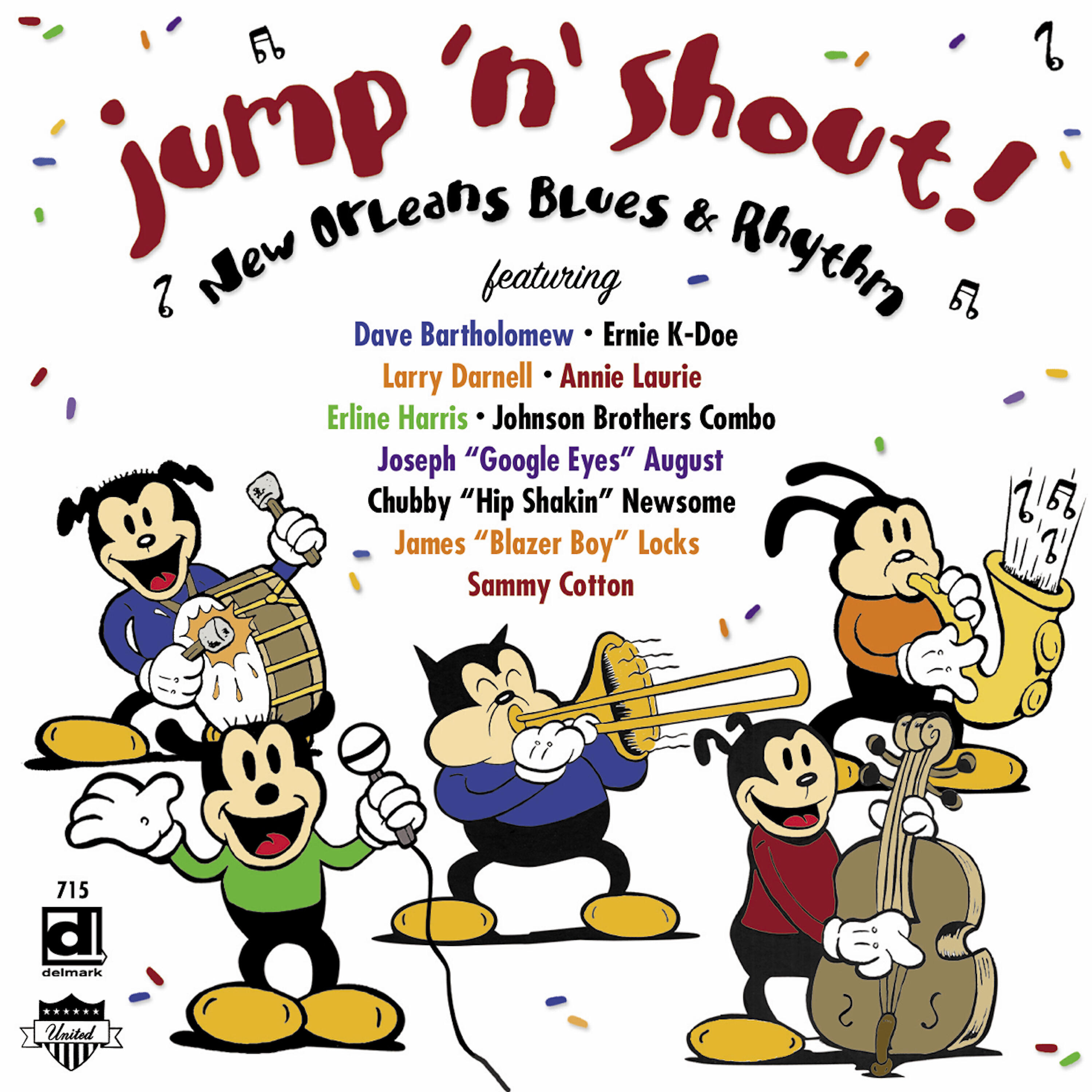 Релиз Jump 'N' Shout!: New Orleans Blues & Rhythm