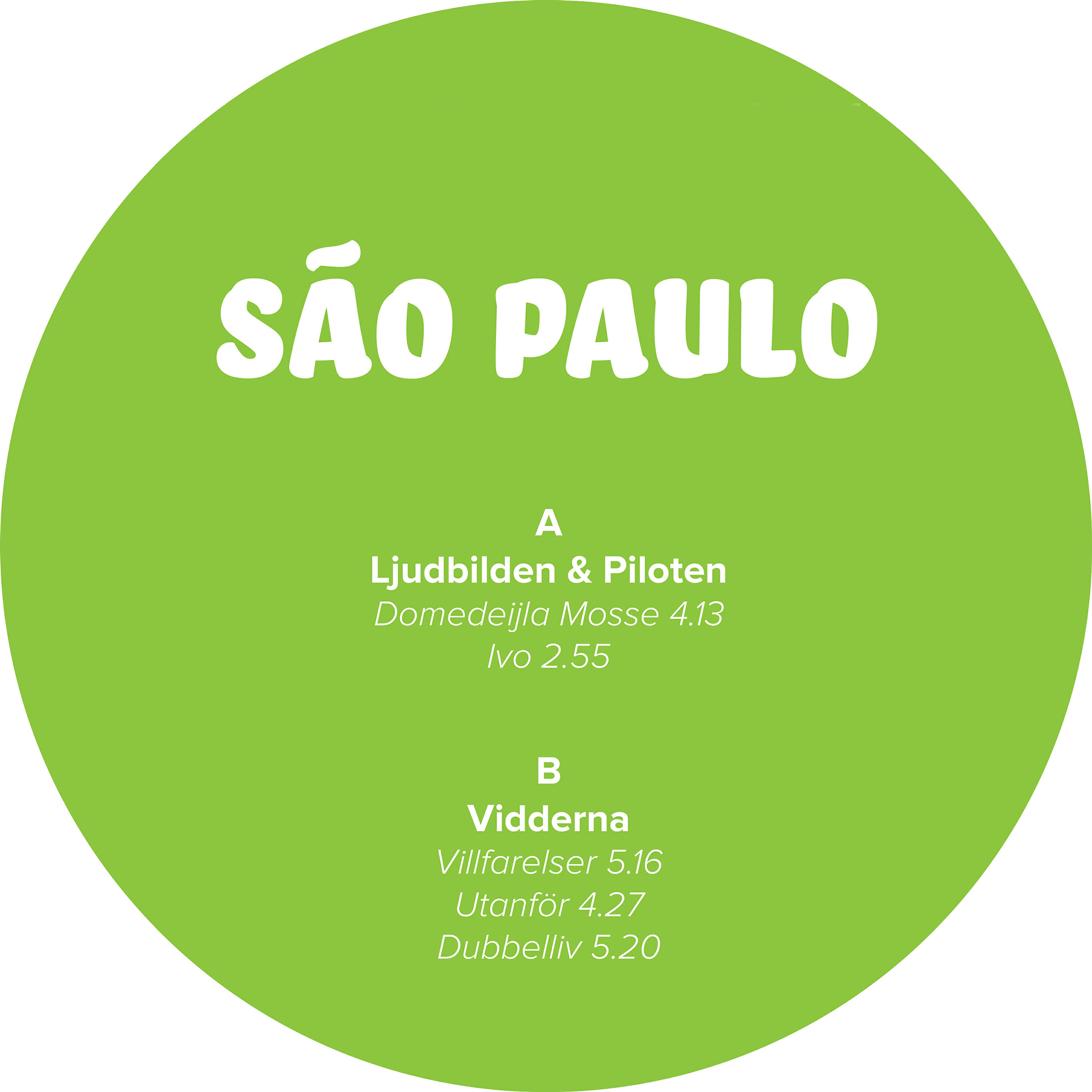 Релиз Sáo Paulo