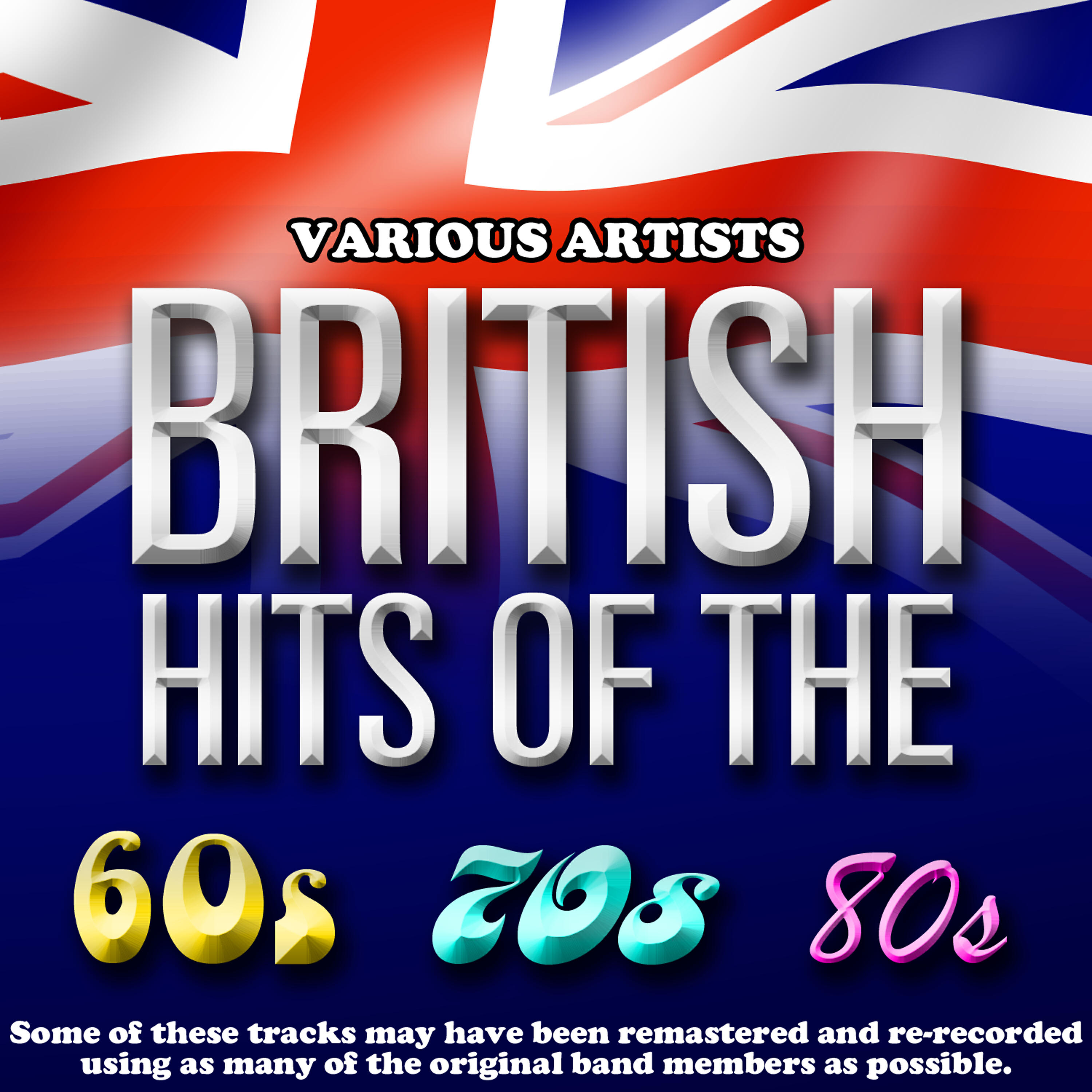 Релиз British Hits of the 60's/70's/80's