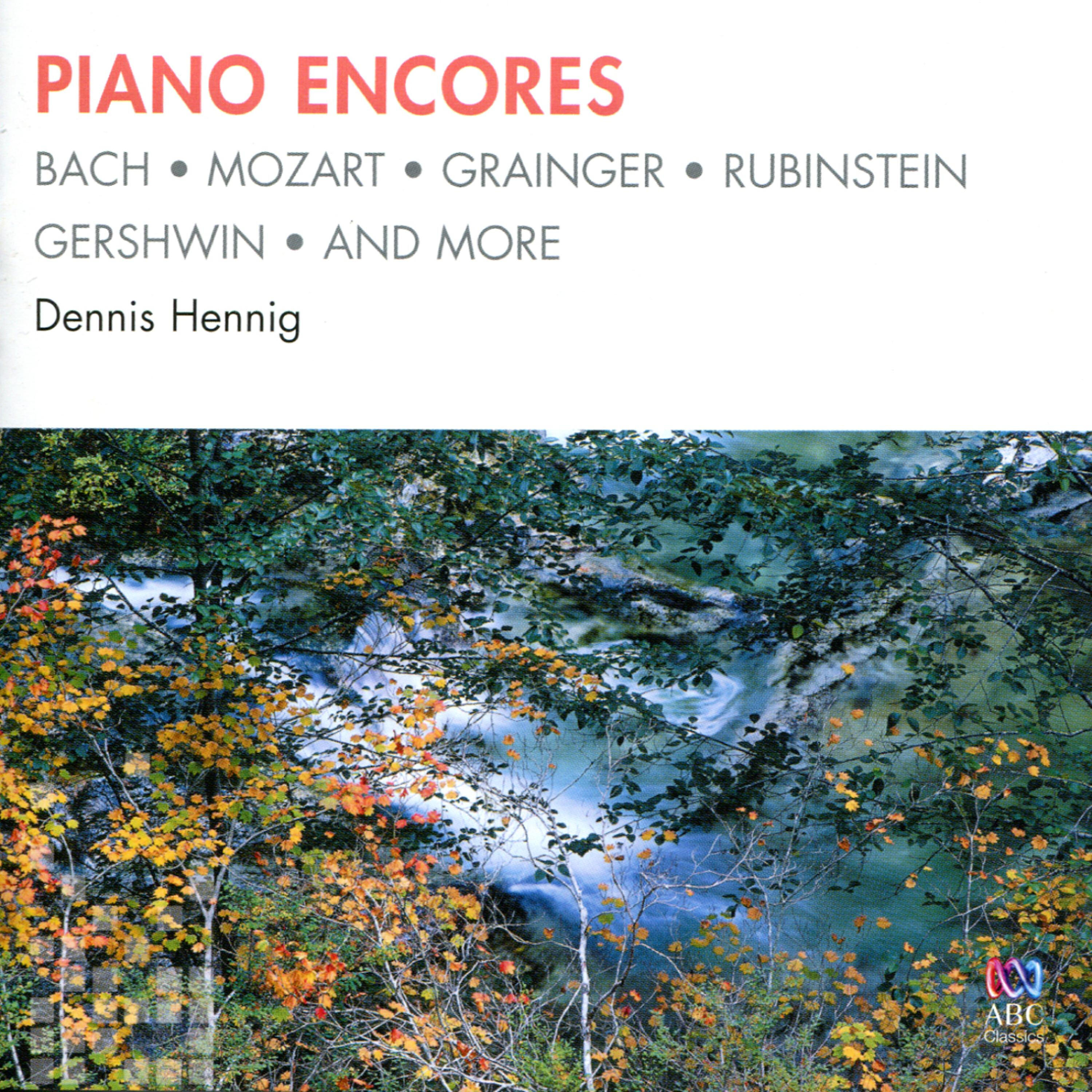 Релиз Piano Encores