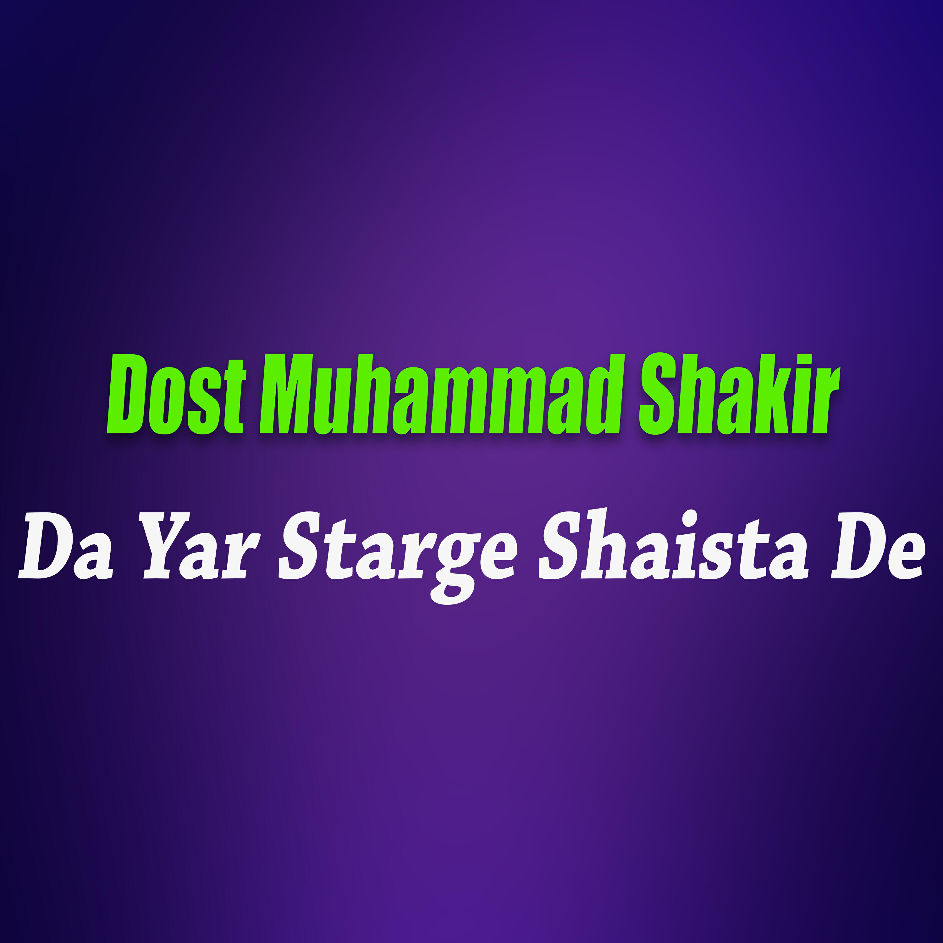 Постер альбома Da Yar Starge Shaista De