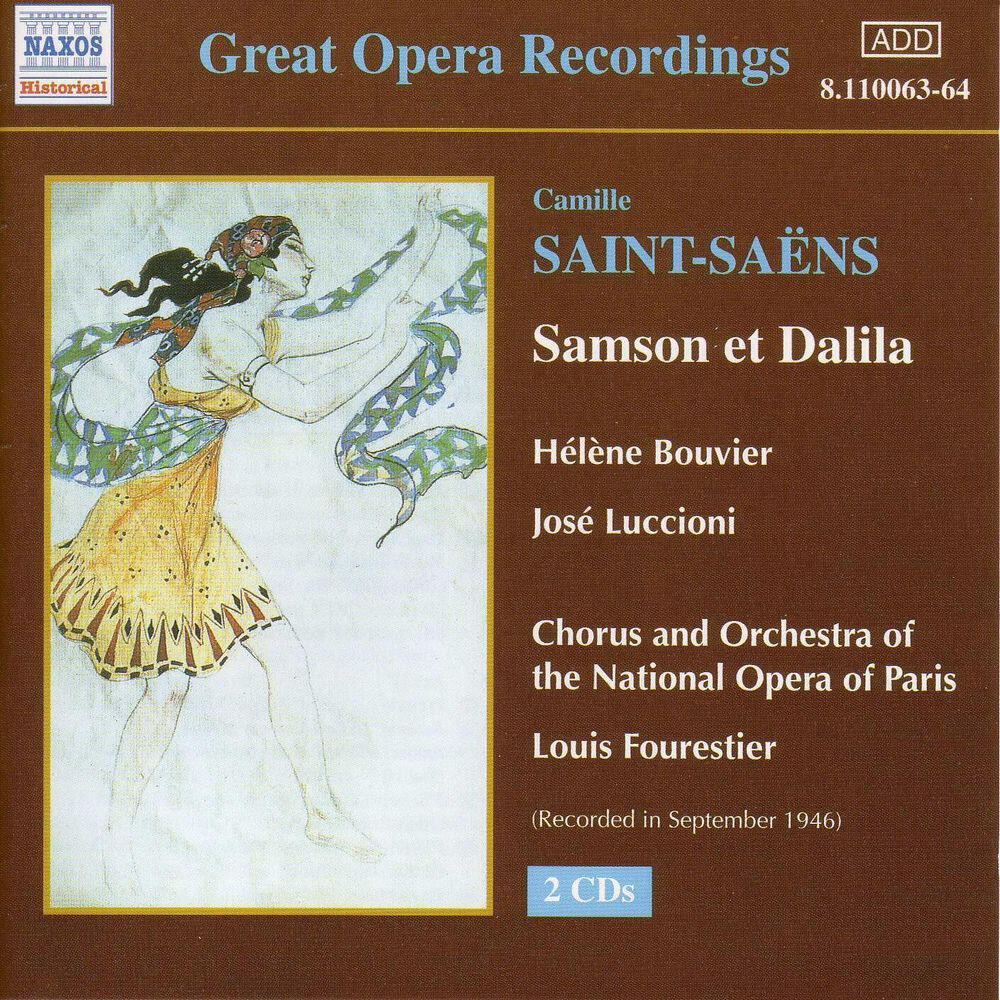 Релиз Saint-Saens: Samson Et Dalila (Paris Opera) (1946)