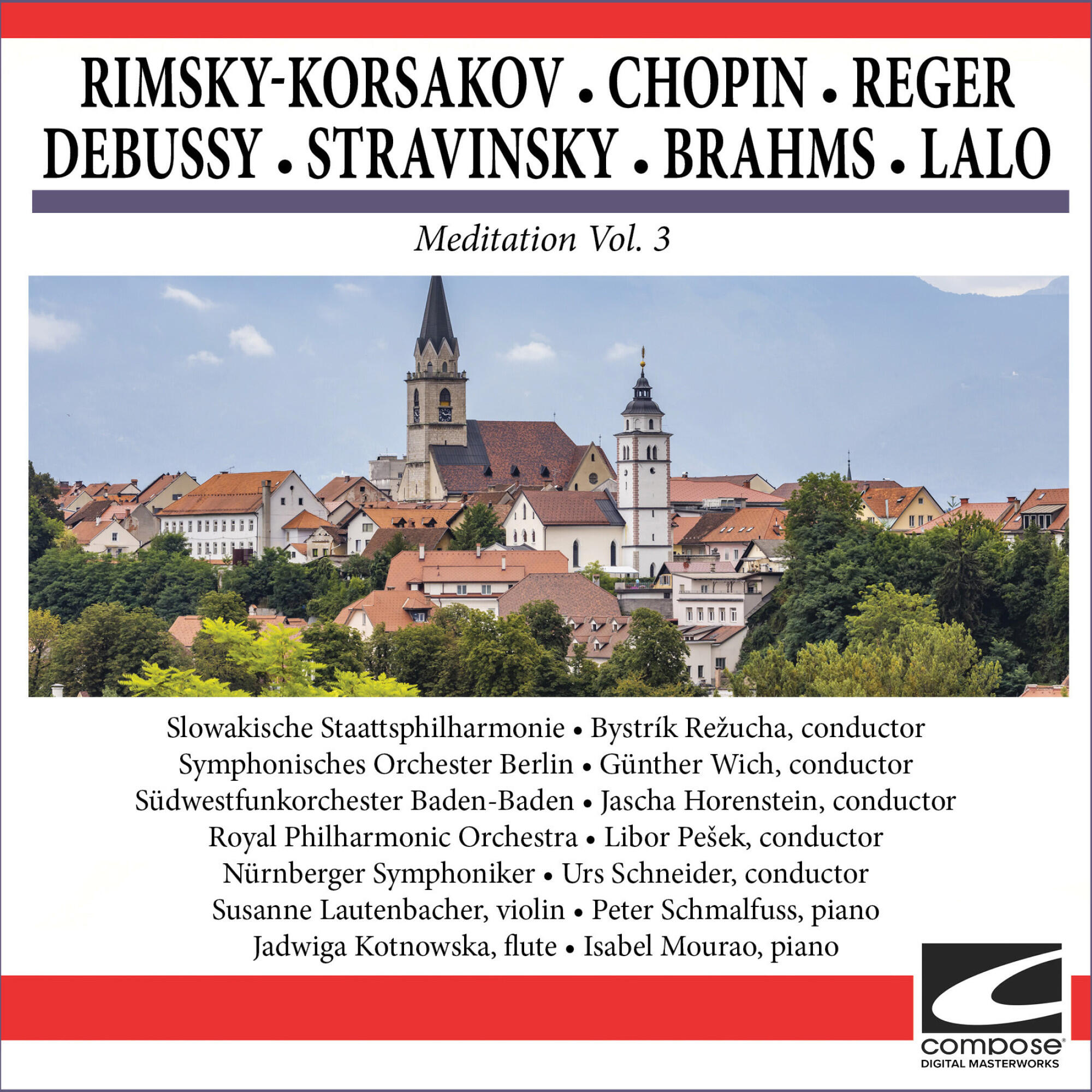 Релиз Rimsky-korsakov - Chopin - Reger - Debussy - Stravinsky - Brahms - Lalo - Meditation Vol. 3