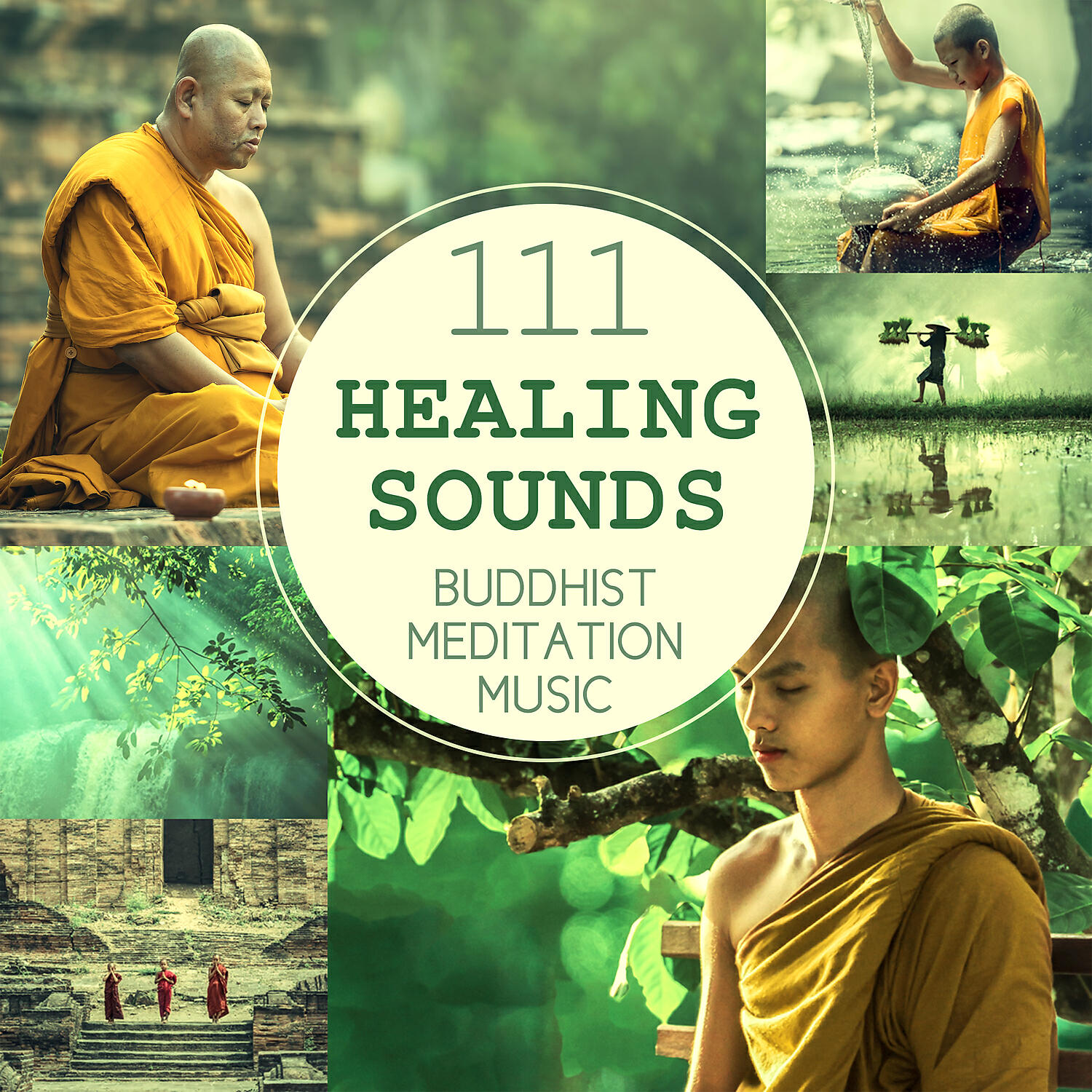 Релиз 111 Healing Sounds: Buddhist Meditation Music - Deep Zen Ambient, Nature Songs and Relaxing Tracks for OM Chanting, Prayer of Strength and Spiritual Connection