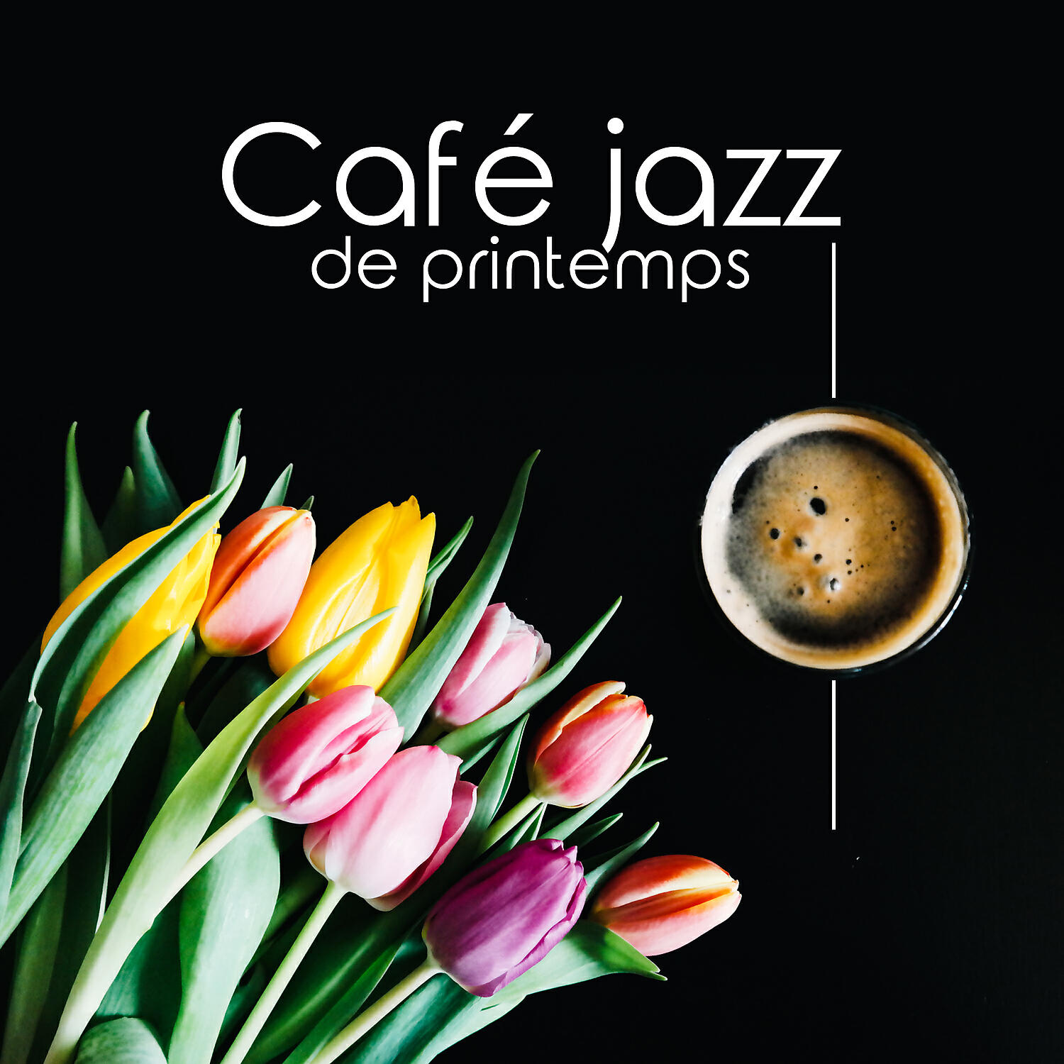Релиз Café jazz de printemps - Matinée ensoleillée, Bonne humeur, Bossa nova music
