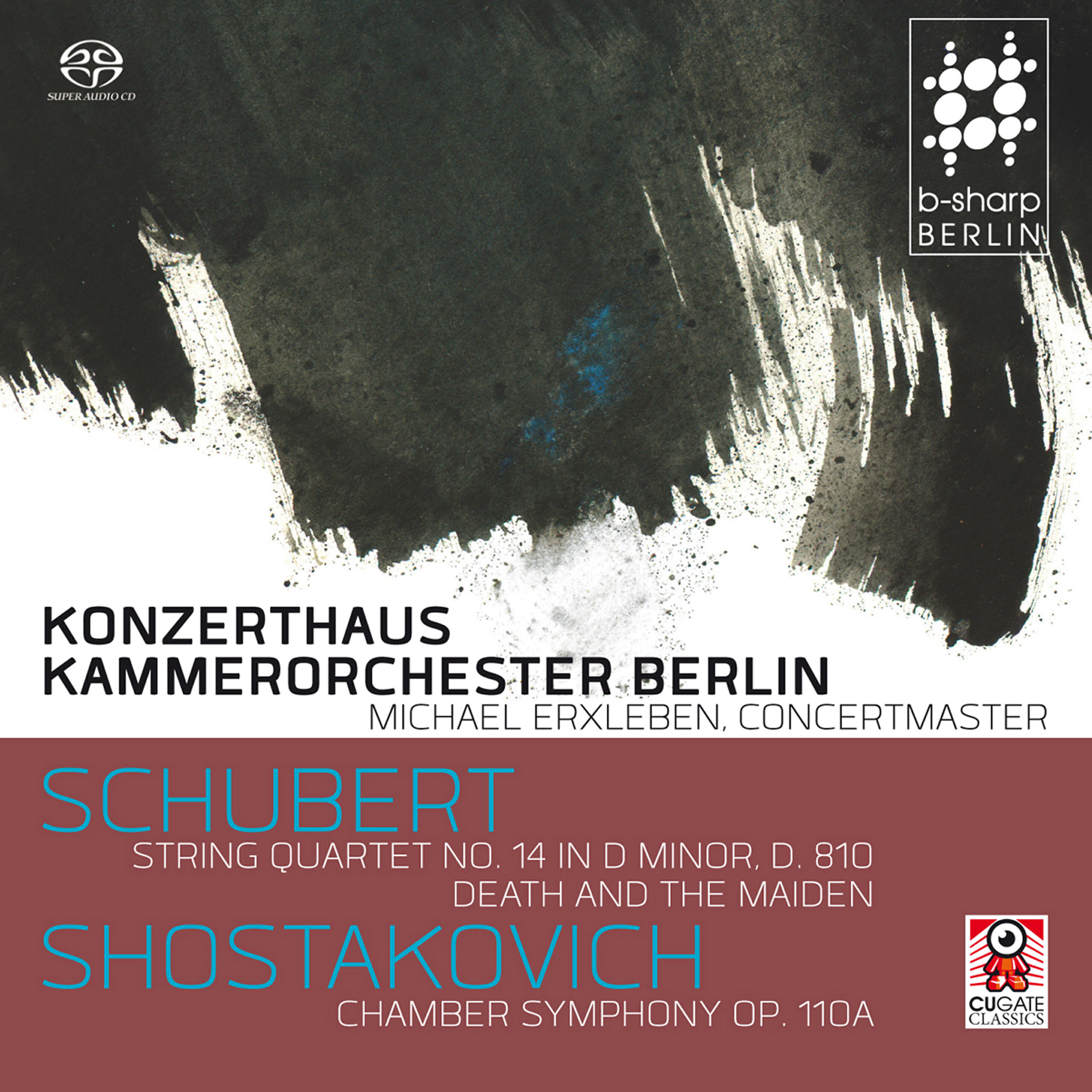 Релиз Schubert: String Quartet No. 14 - Shostakovich: Chamber Symphony Op. 100