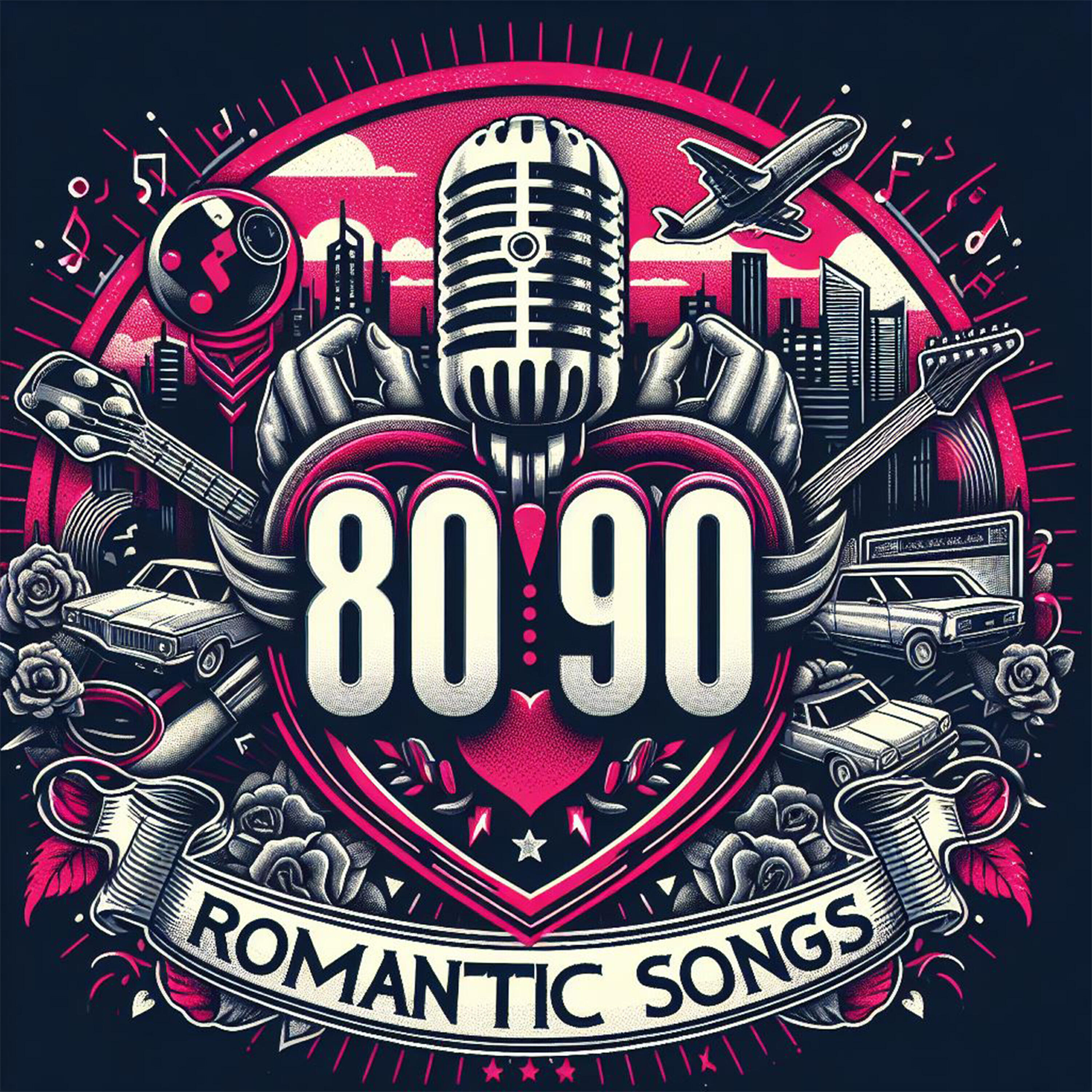 Релиз Romantic Songs 80'S 90'S: Best Rock Love Songs, Acoustic Rock Music & Pop Ballads
