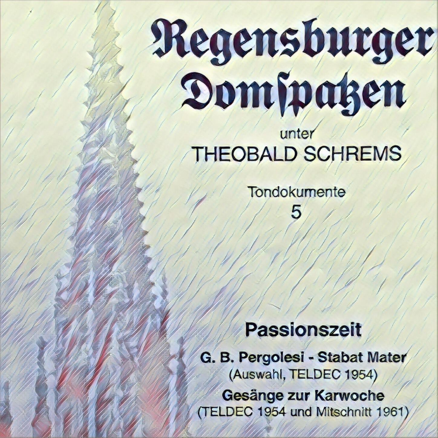 Релиз Passionszeit - Pergolesi: Stabat Mater (Recorded 1954) - Gesänge zur Karwoche (Recorded 1954, 1961)