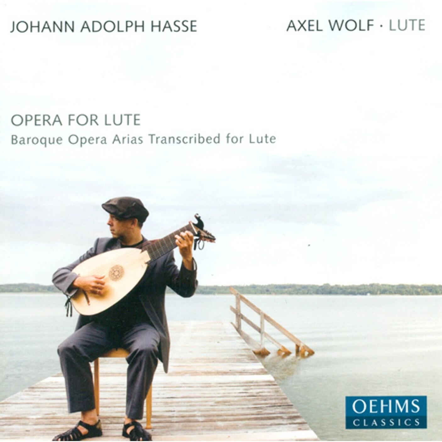 Релиз Hasse, J.A.: Opera Arias Transcribed for Lute