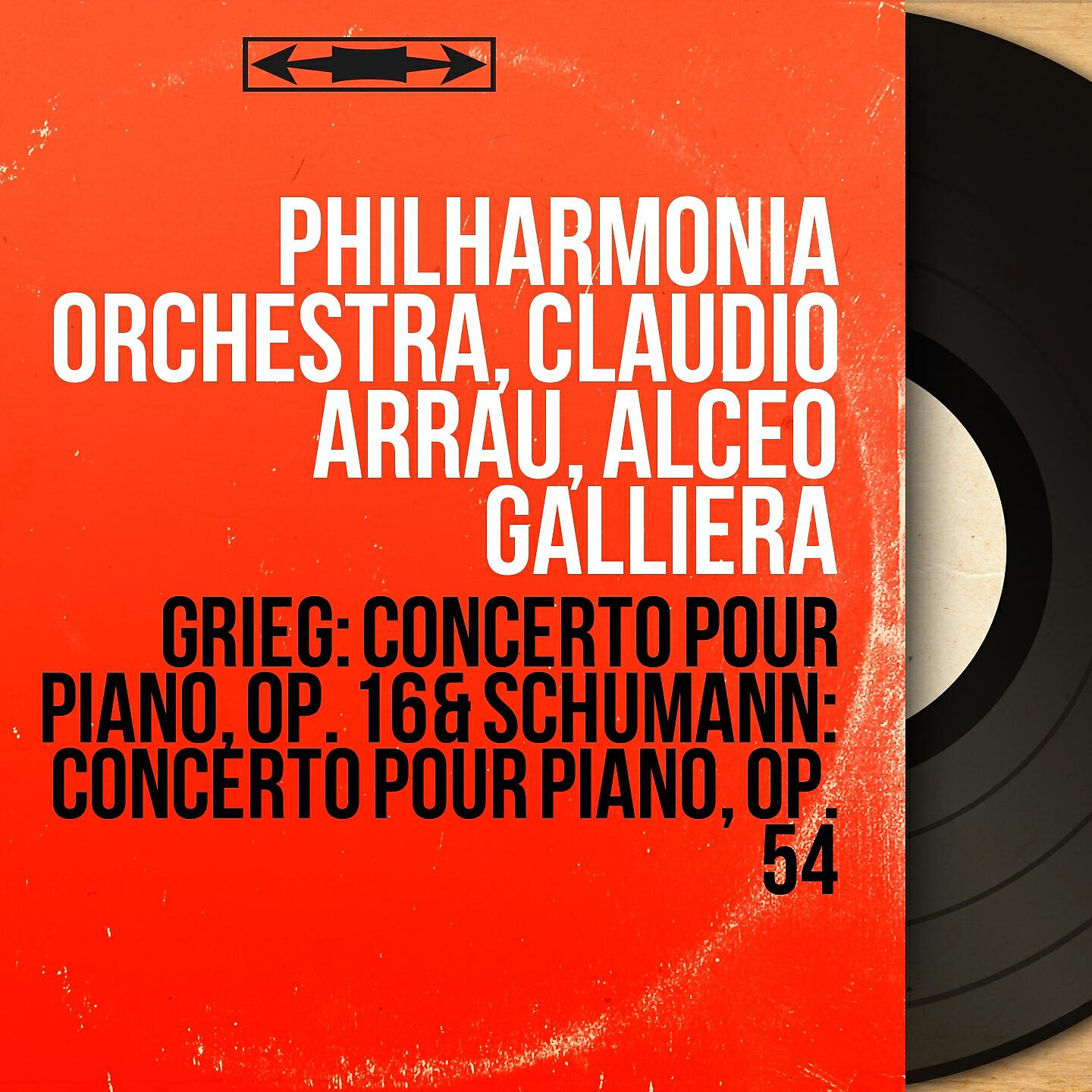 Релиз Grieg: Concerto pour piano, Op. 16 & Schumann: Concerto pour piano, Op. 54