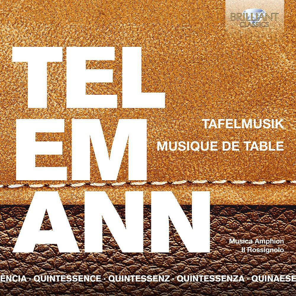 Релиз Quintessence Telemann: Tafelmusik