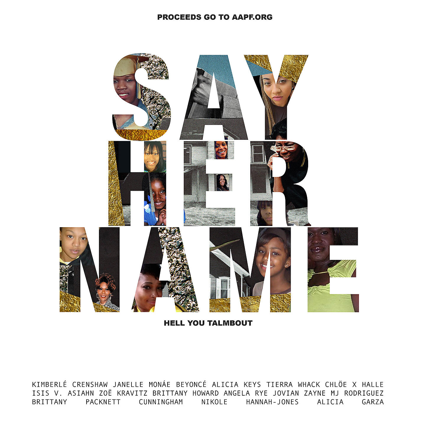 Релиз Say Her Name (Hell You Talmbout)