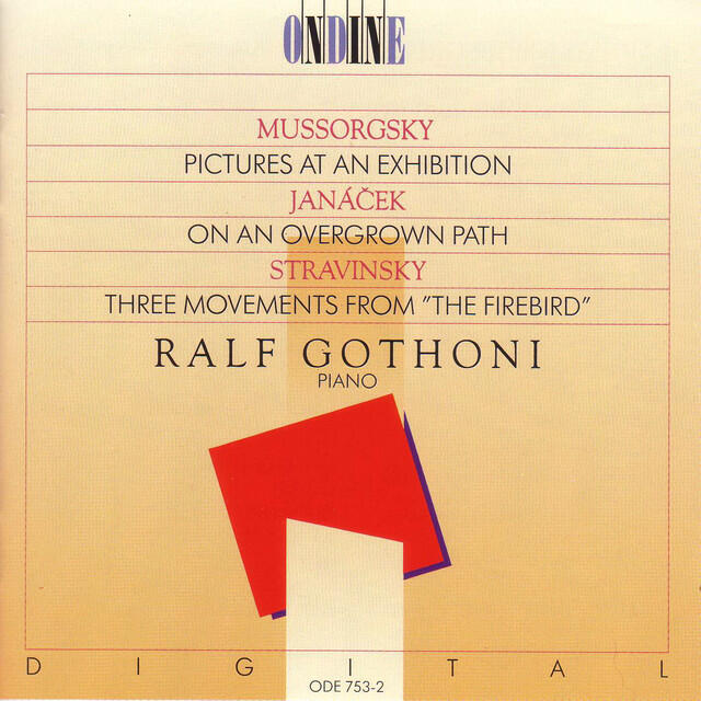 Релиз Piano Recital: Gothoni, Ralf - Mussorgsky, M.P. / Janacek, L. / Stravinsky, I.