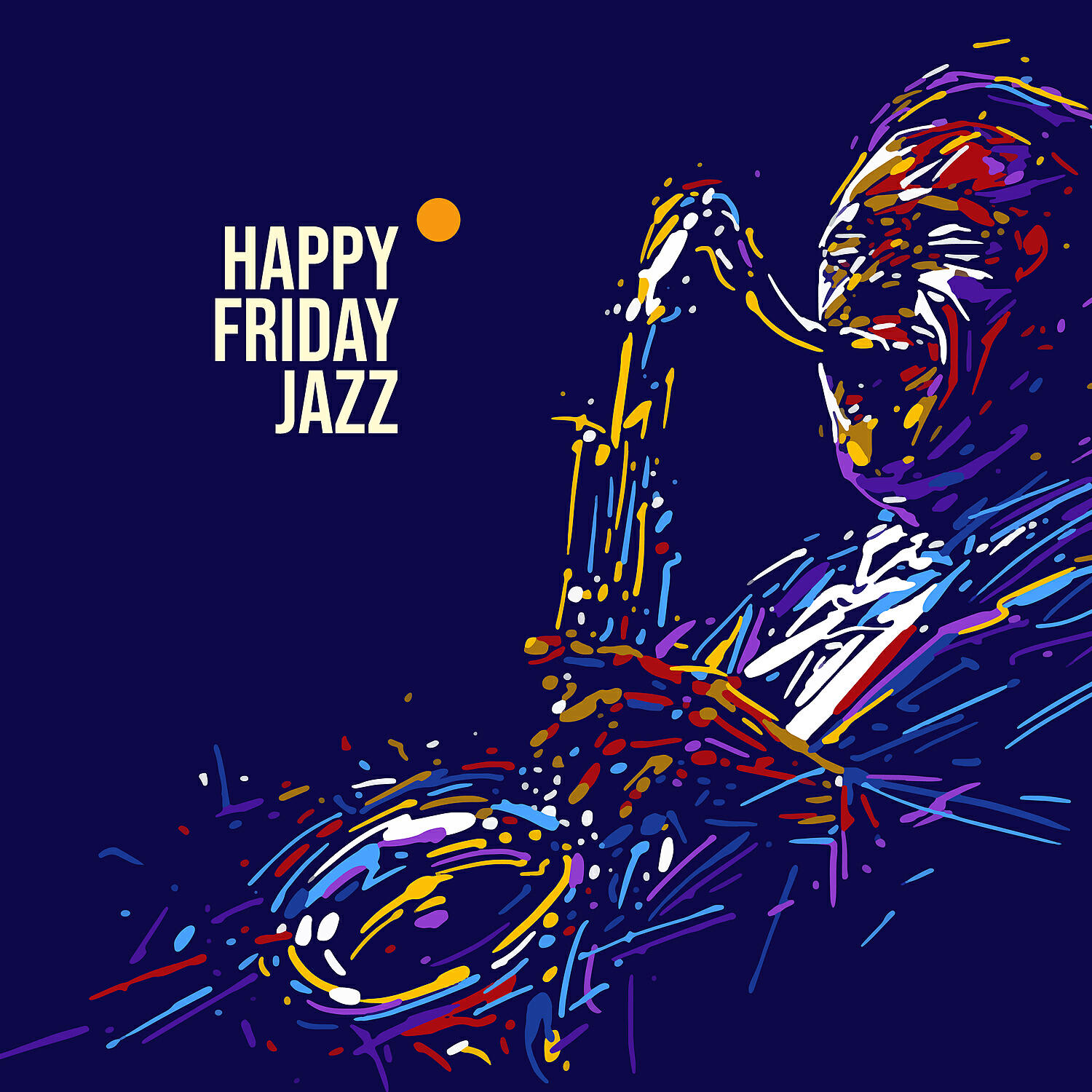 Релиз Happy Friday Jazz. Positive Music. The Weekend is Coming. Time for a Party, Meeting with Friends