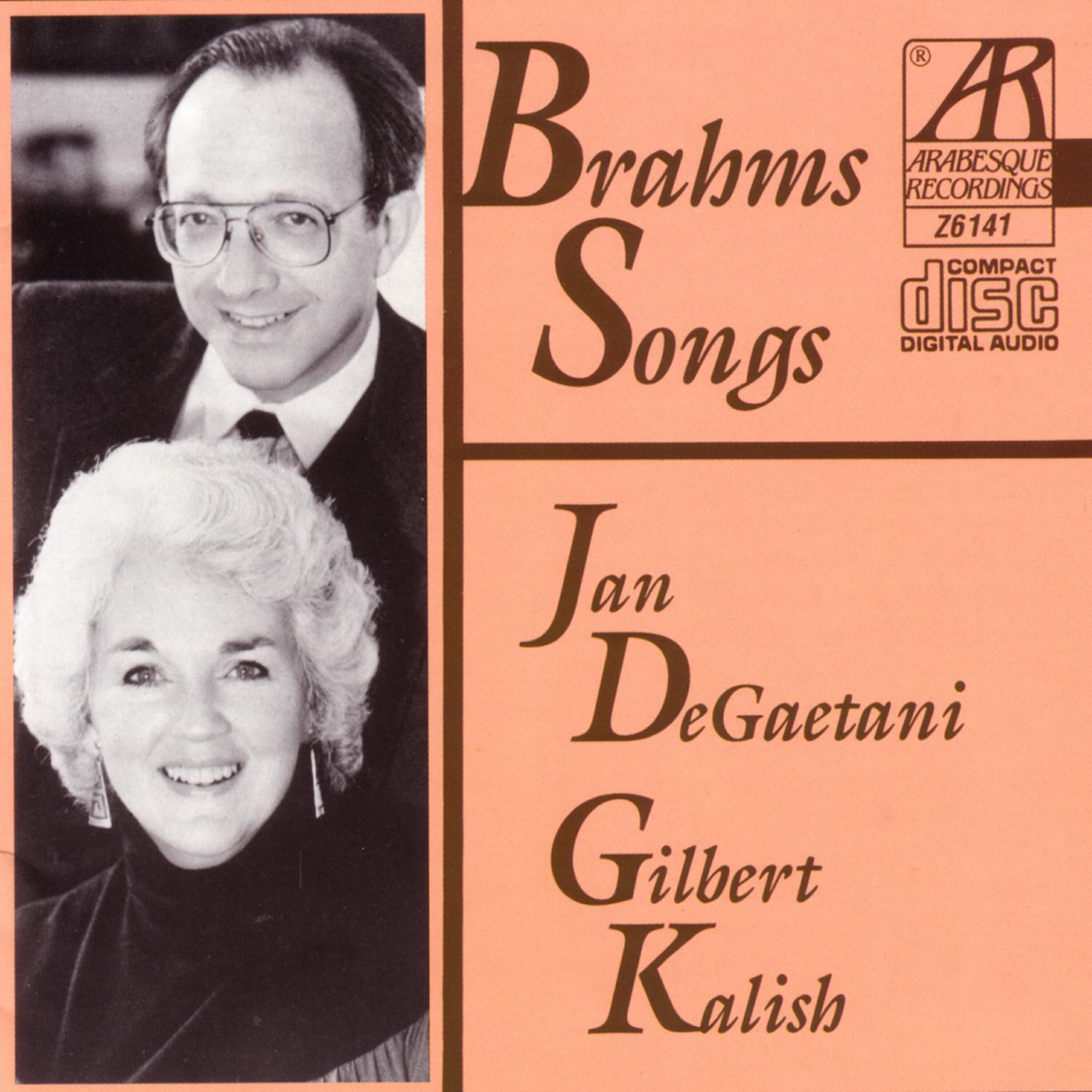 Релиз Brahms Songs