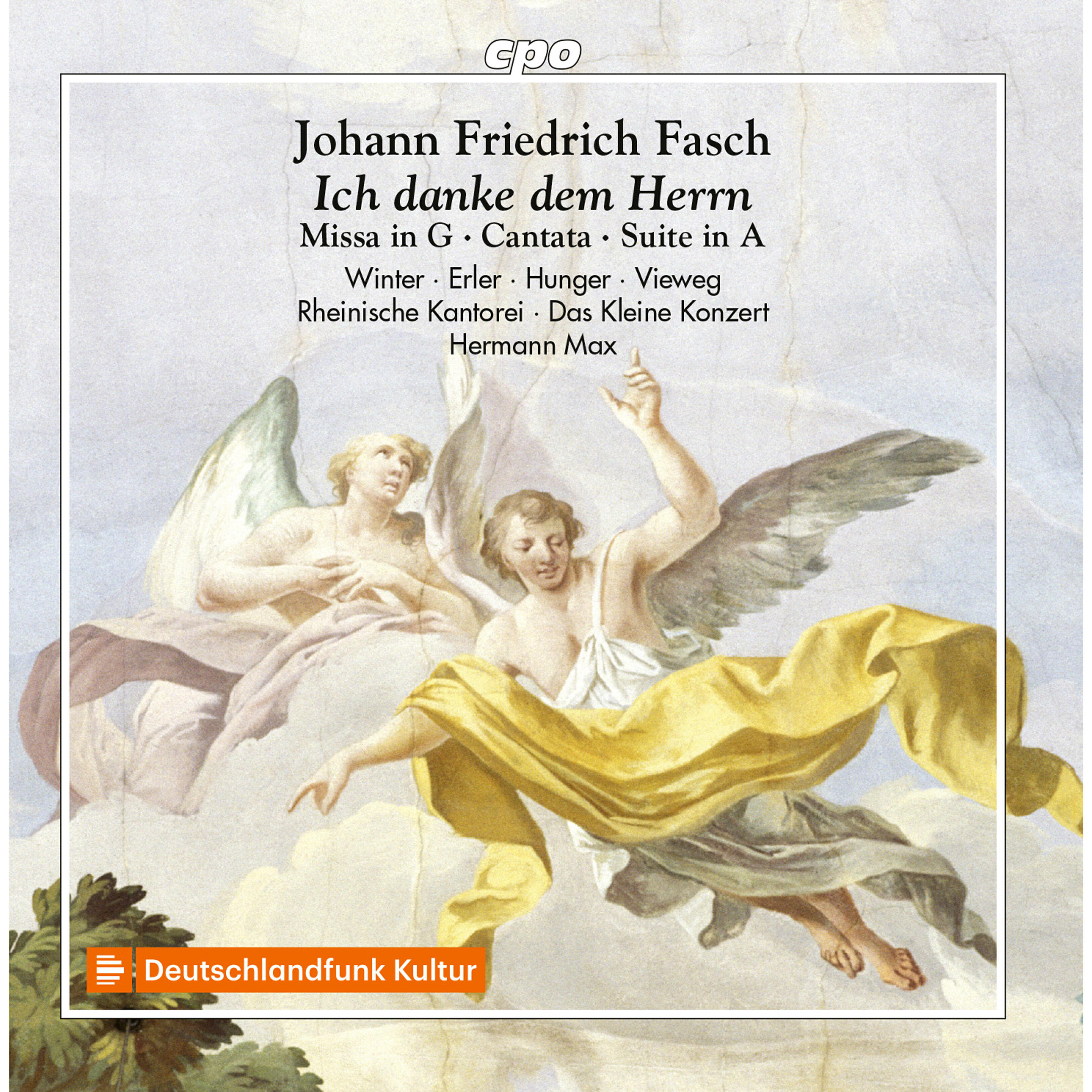 Релиз Fasch: Mass in G Major, Overture in A Major, & Ich danke dem Herrn von ganzem Herzen