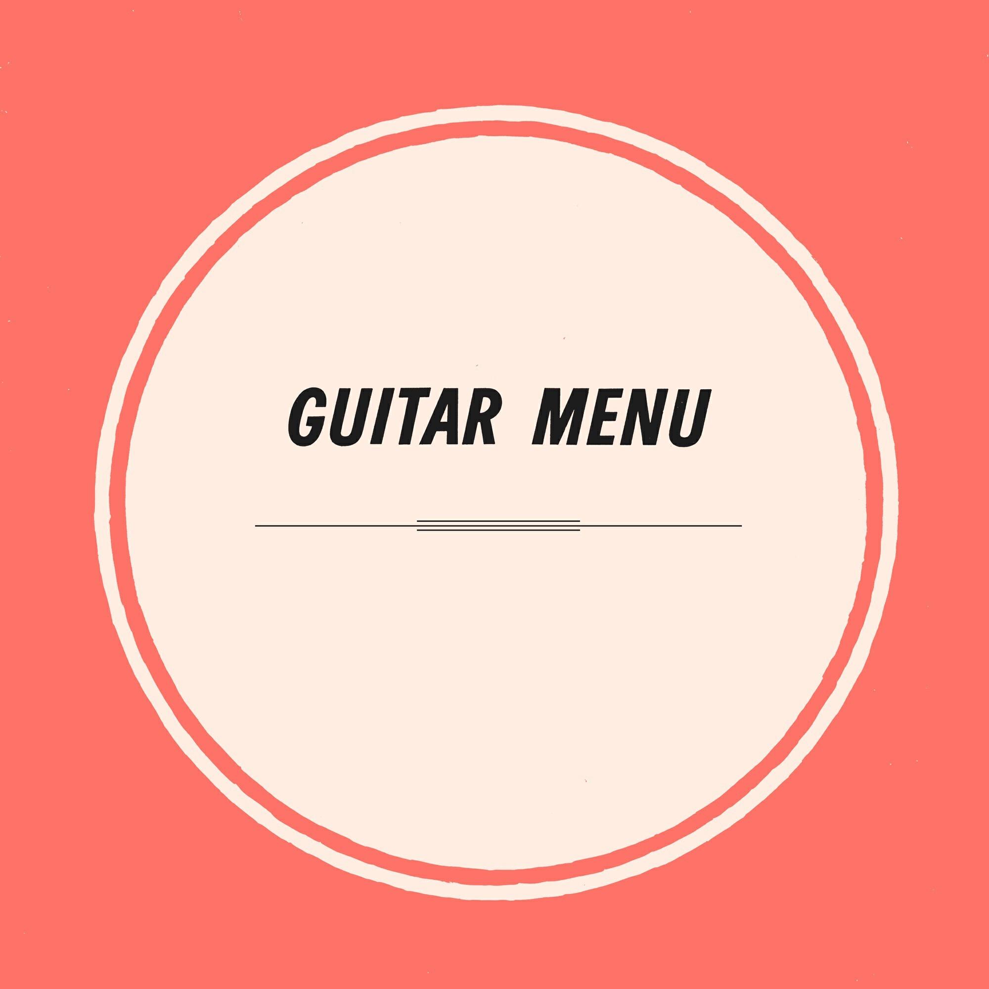 Релиз Guitar Menu