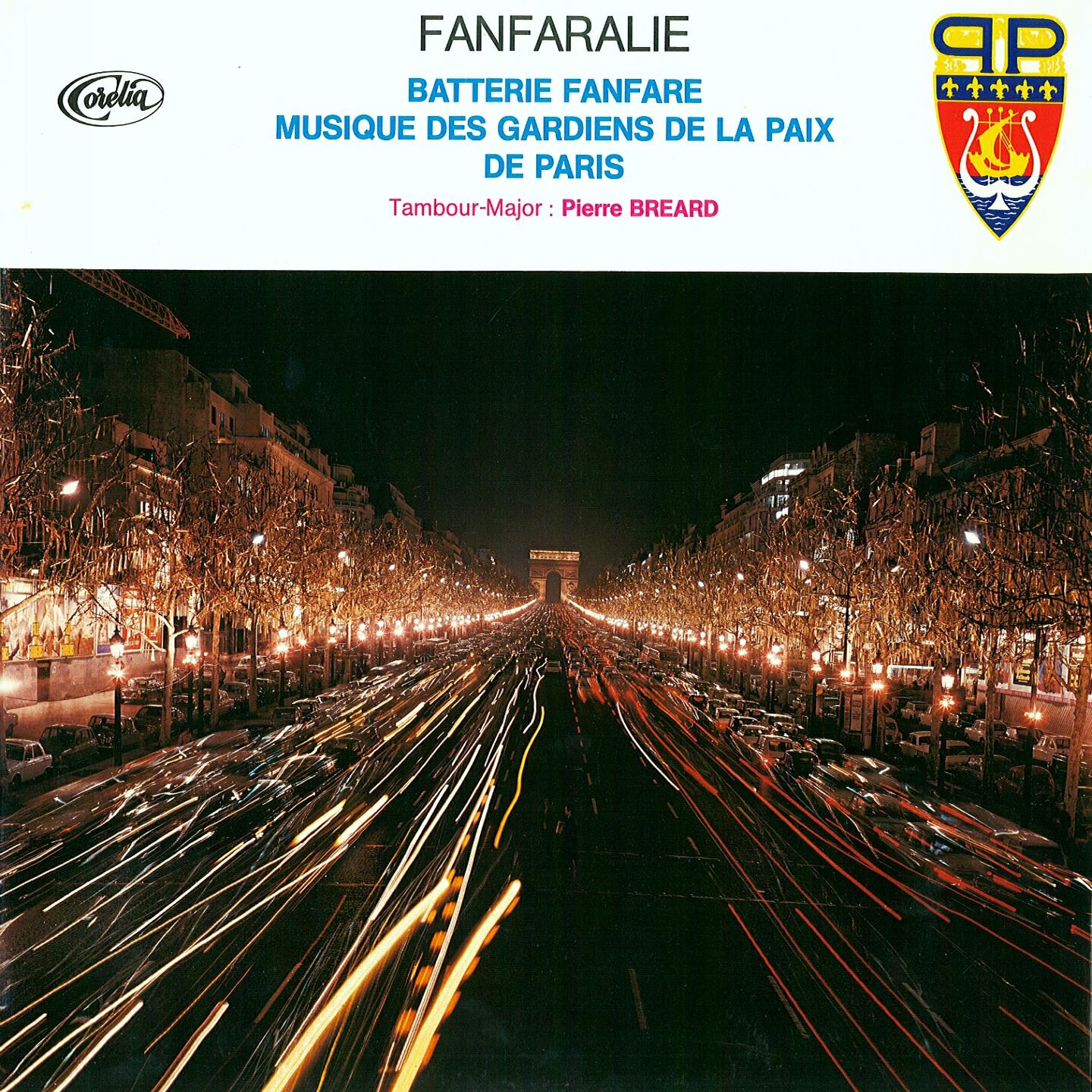 Batterie fanfare musique des gardiens de la paix de Paris