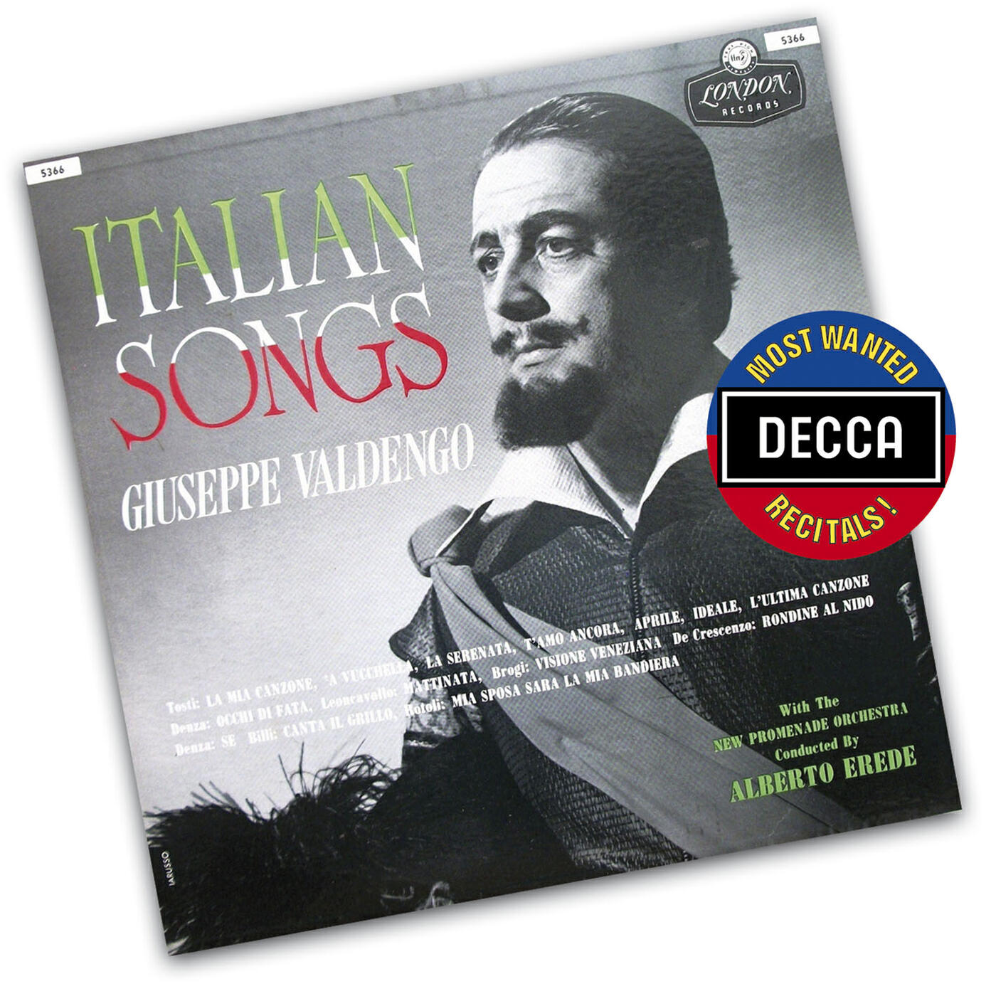 Релиз Giuseppe Valdengo - Italian Songs