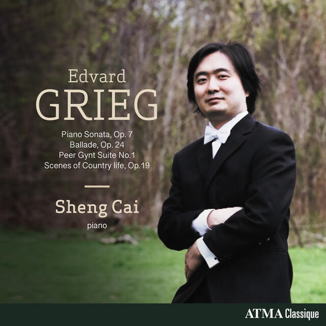 Релиз Grieg: Piano Sonata in E minor, Op. 7; Peer Gynt, Suite No. 1, Op. 46; Ballade in G minor, Op. 24; Scenes of Country life, Op. 19