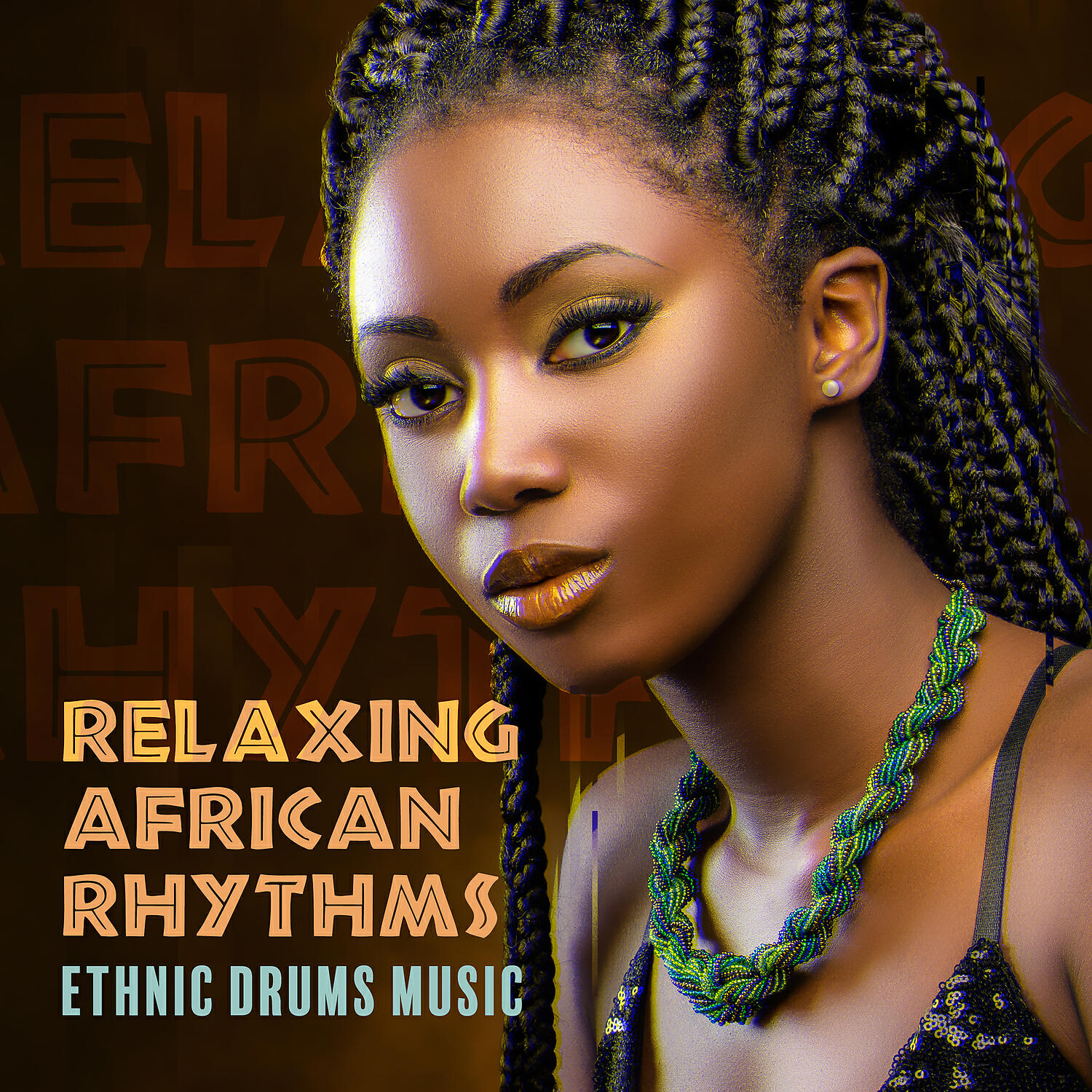 Релиз Relaxing African Rhythms: Ethnic Drums Music for Stress Relief & Rest, Relax & Renew, African Shamanic Music