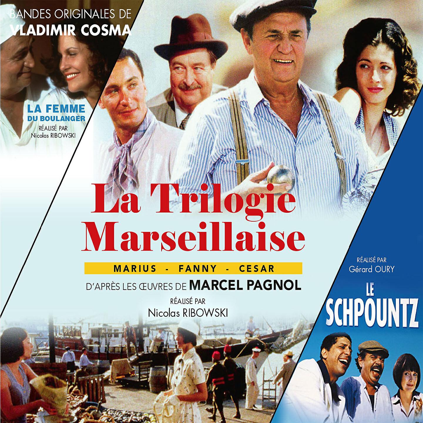 Релиз La trilogie marseillaise : Marius - Fanny - César / La femme du boulanger / Le schpountz