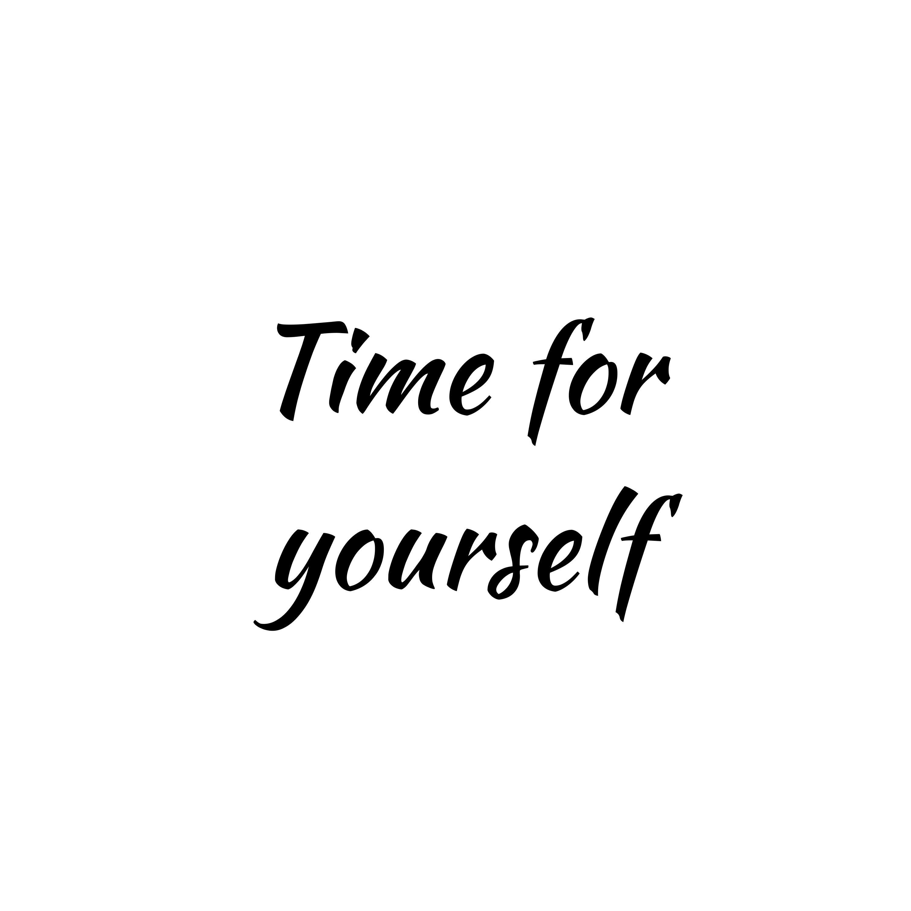 Релиз Time for yourself