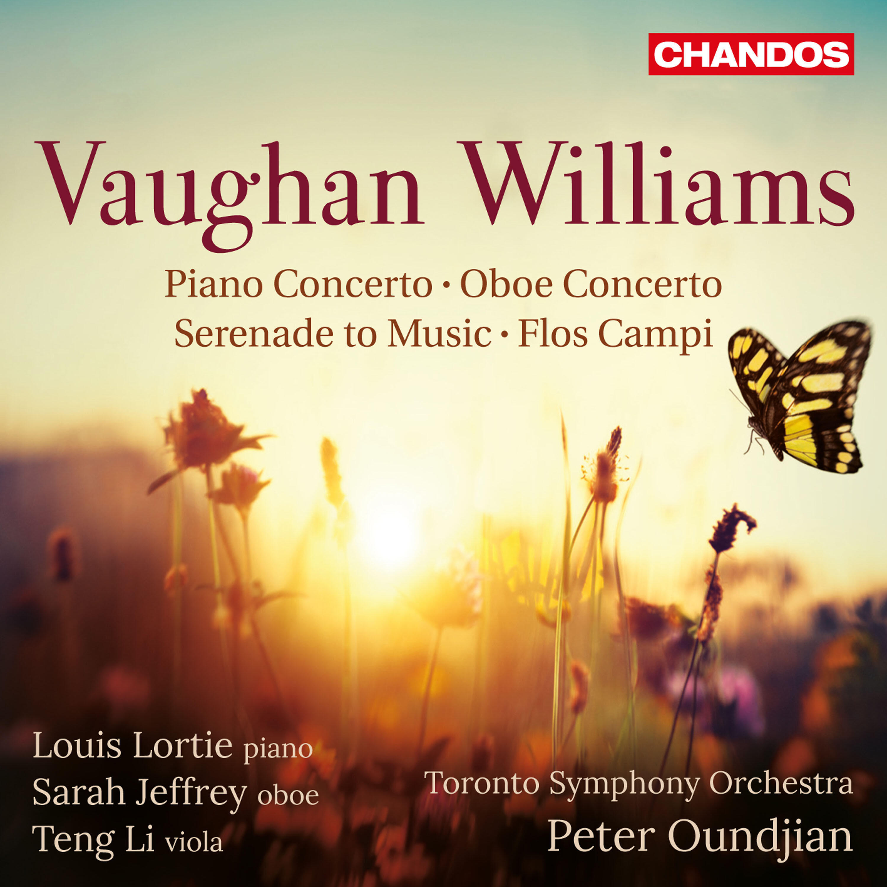 Релиз Vaughan Williams: "Serenade to Music"