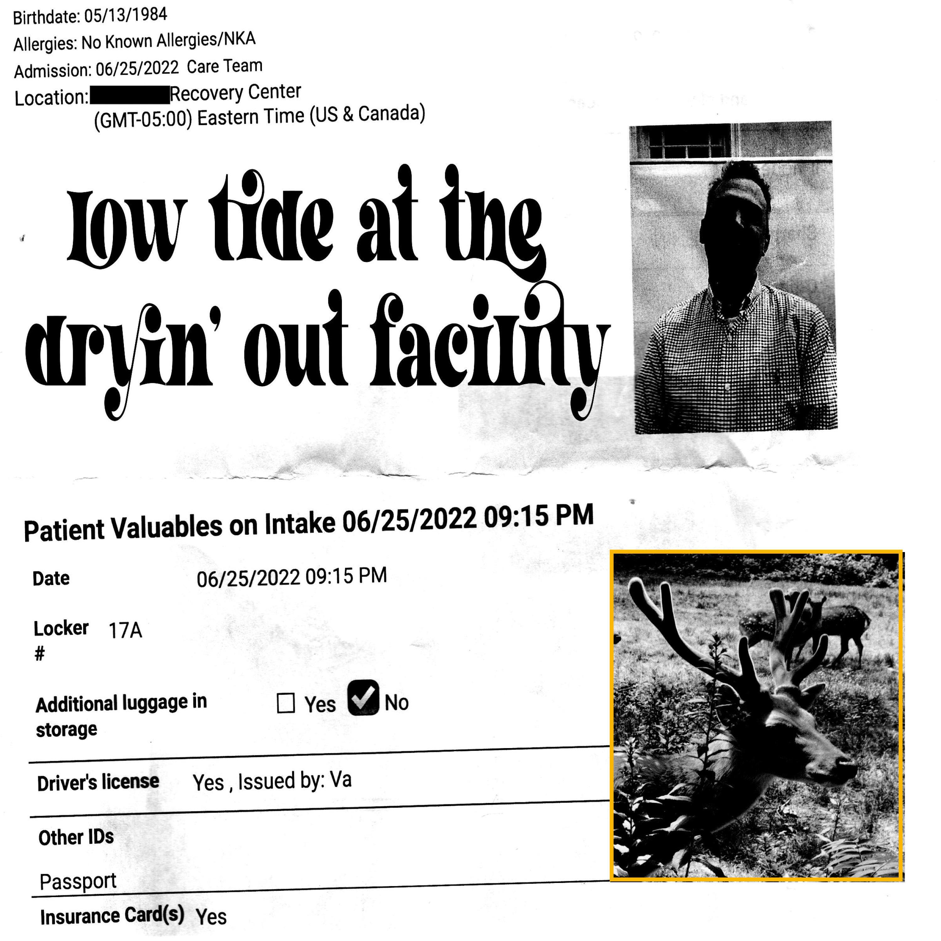 Релиз low tide at the dryin' out facility