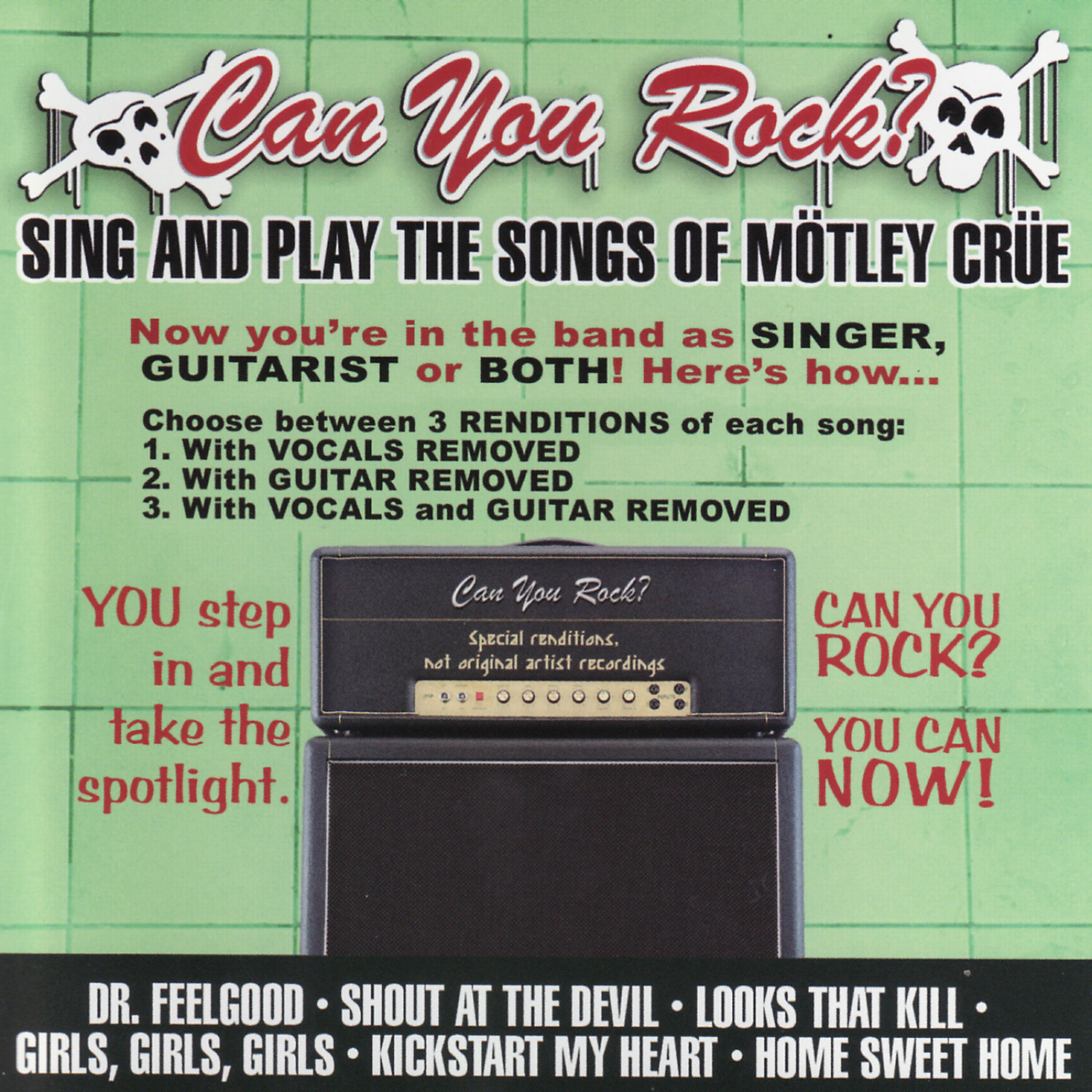 Релиз Can You Rock? Sing and Play the Songs of Motley Crue