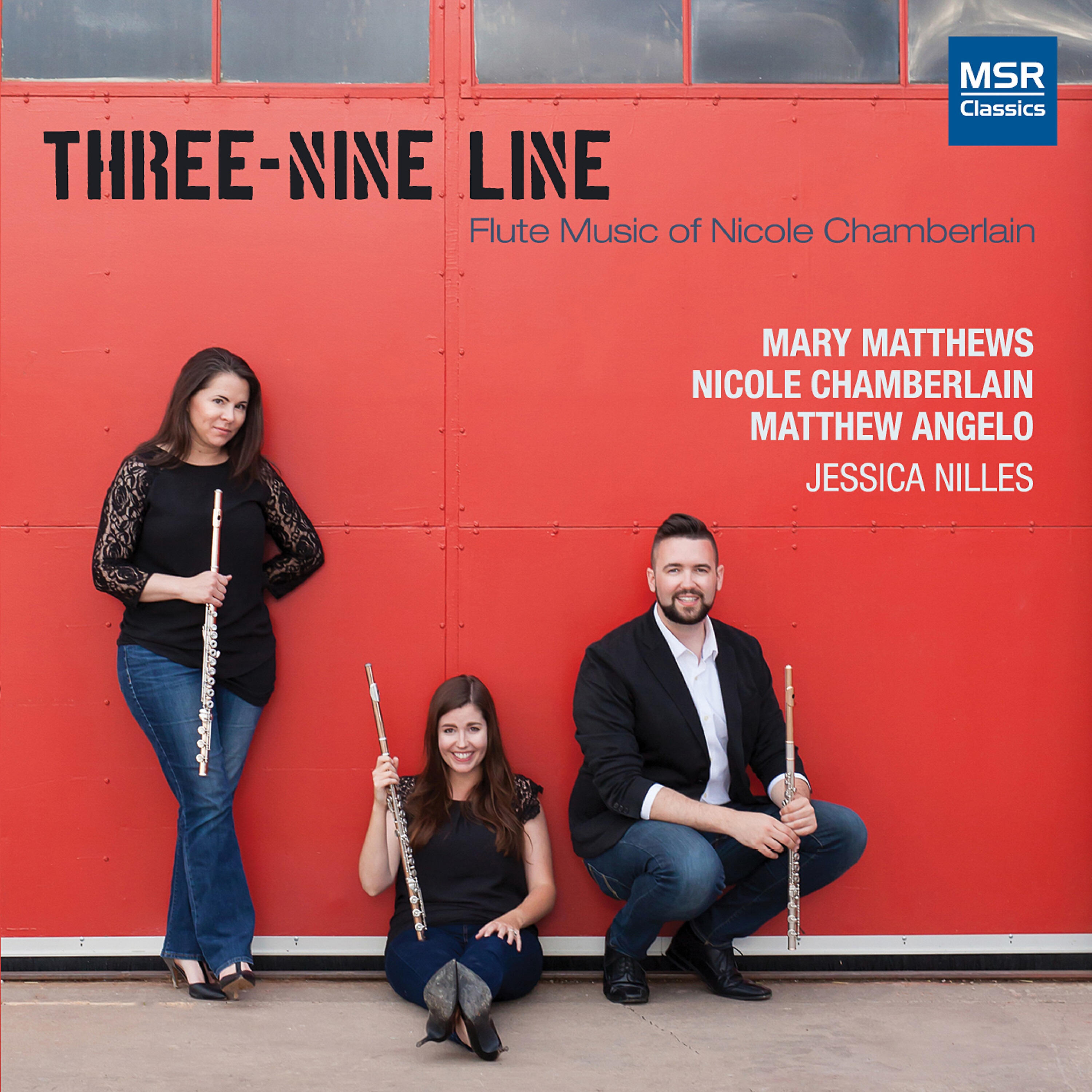 Релиз Three-Nine Line: Flute Music of Nicole Chamberlain