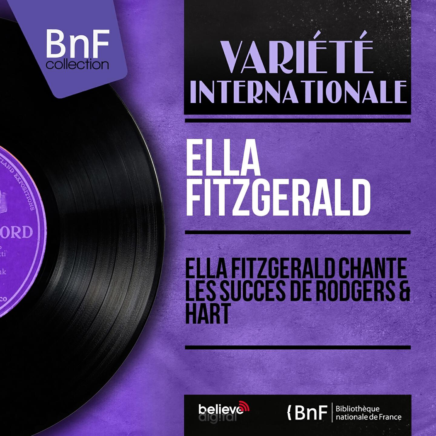 Релиз Ella fitzgerald chante les succès de Rodgers & Hart (Mono version)