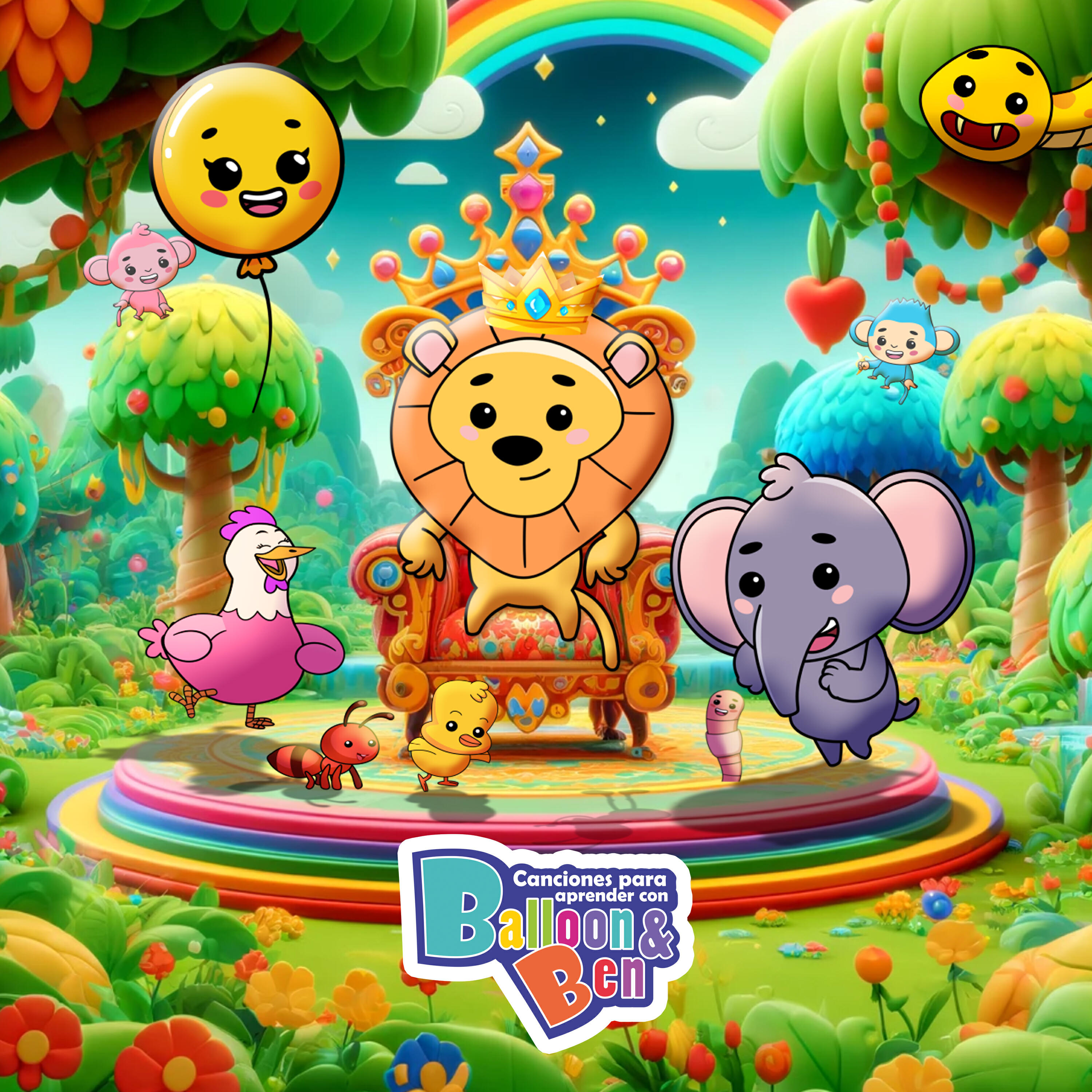 Релиз Los animales de la selva (Canciones Infantiles)