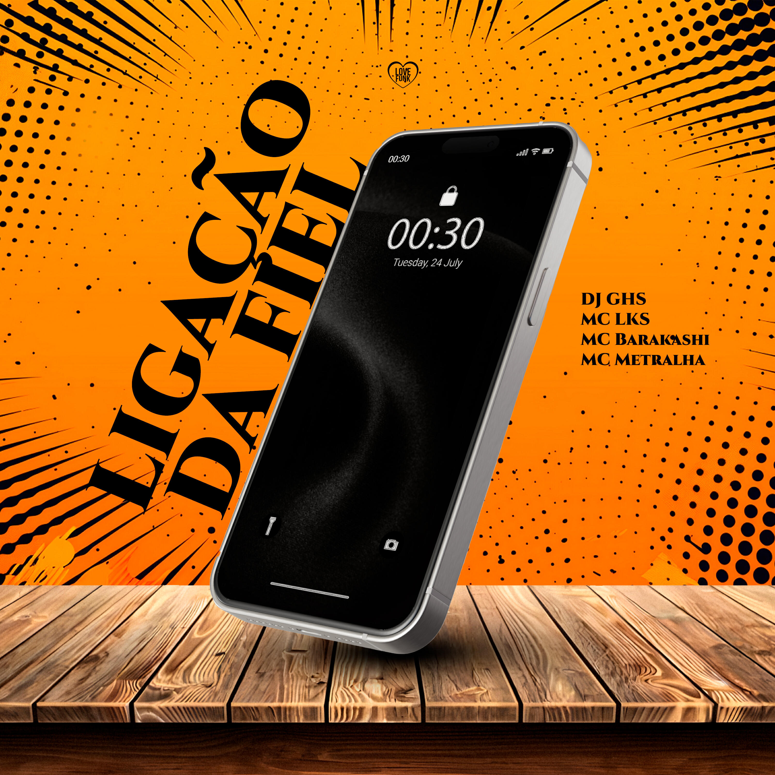 Скачать песню MC Lks, DJ GHS, mc metralha, Love Funk, Mc Barakashi - Ligação Da Fiel бесплатно в MP3 для Android и iOS