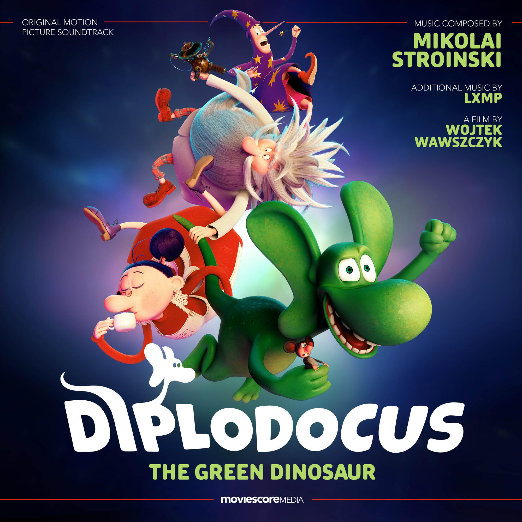 Постер альбома Diplodocus: The Green Dinosaur (Original Motion Picture Soundtrack)