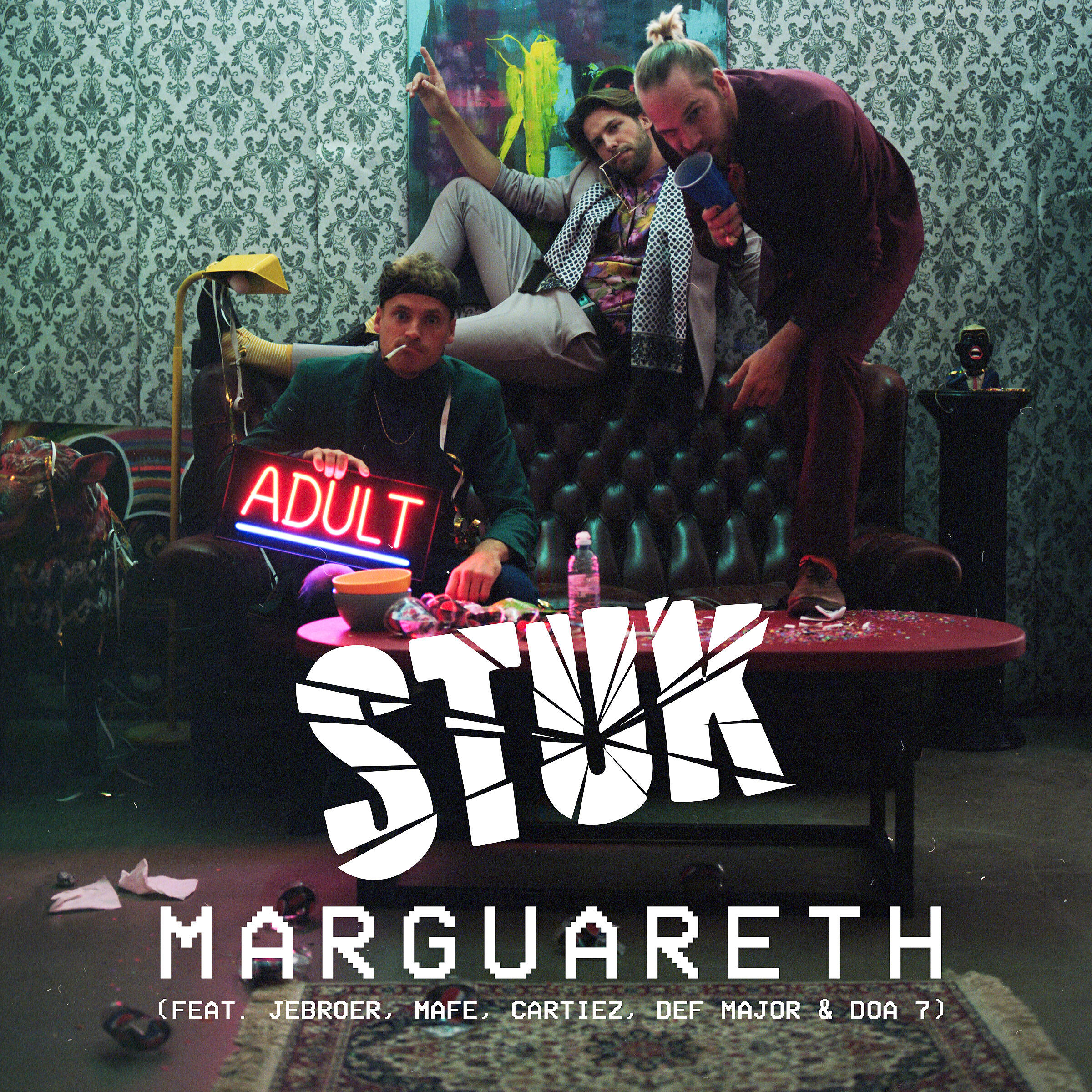 Релиз Marguareth (feat. Jebroer, Mafe, Cartiez, Def Major & DOA 7)